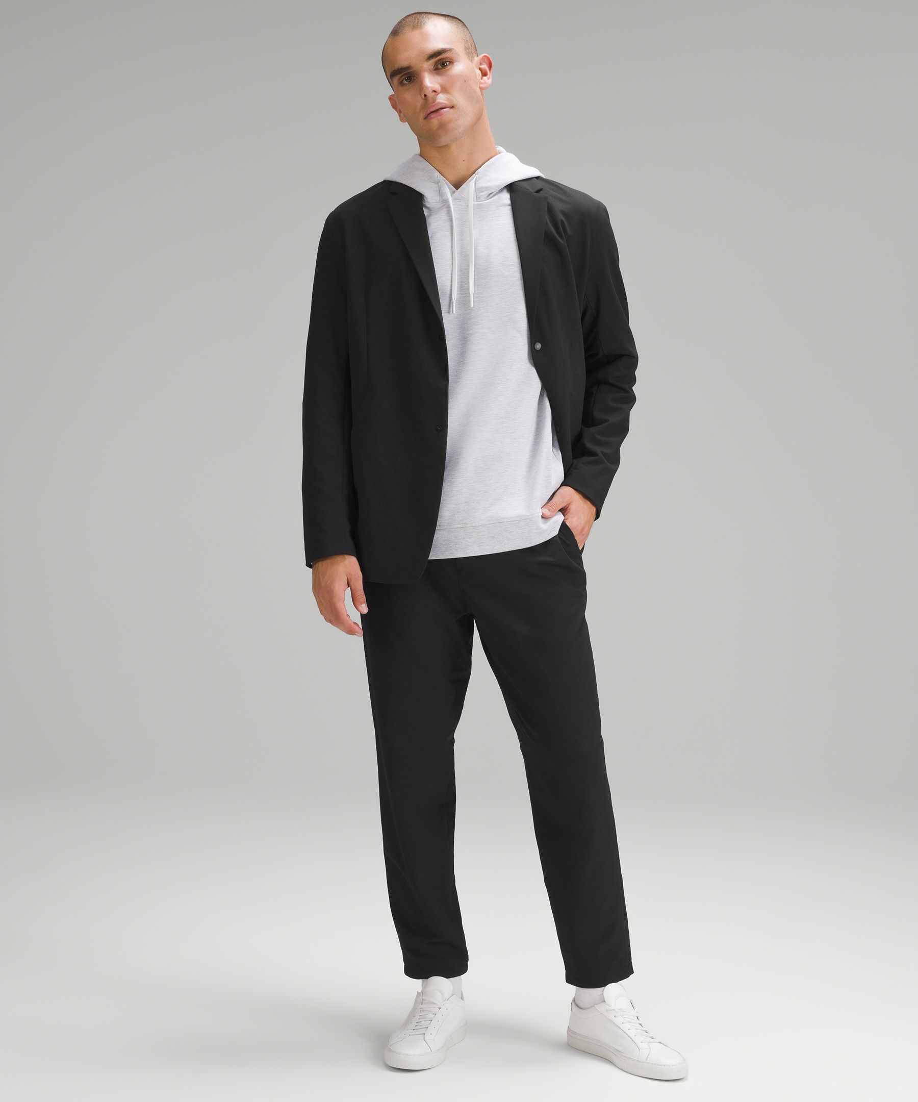 Buy Black Formal Suit With Trouser Pants and Regular Fit Blazer