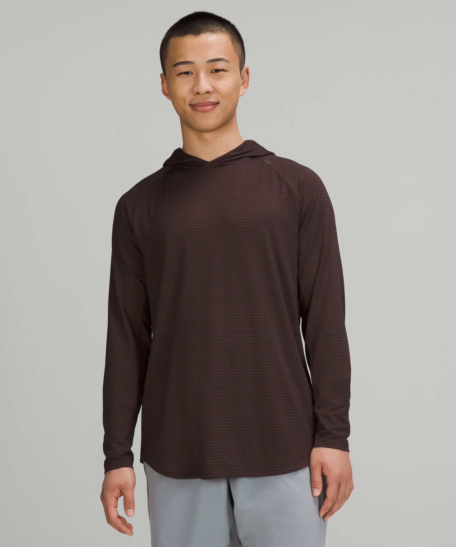 Lululemon Drysense Training Long Sleeve Shirt - Heathered Deep