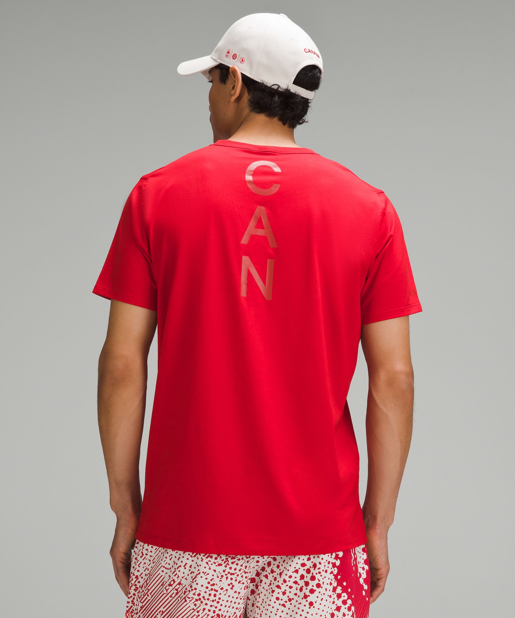 Lululemon athletica Team Canada lululemon Fundamental T-Shirt *CPC Logo, Men's Short Sleeve Shirts & Tee's