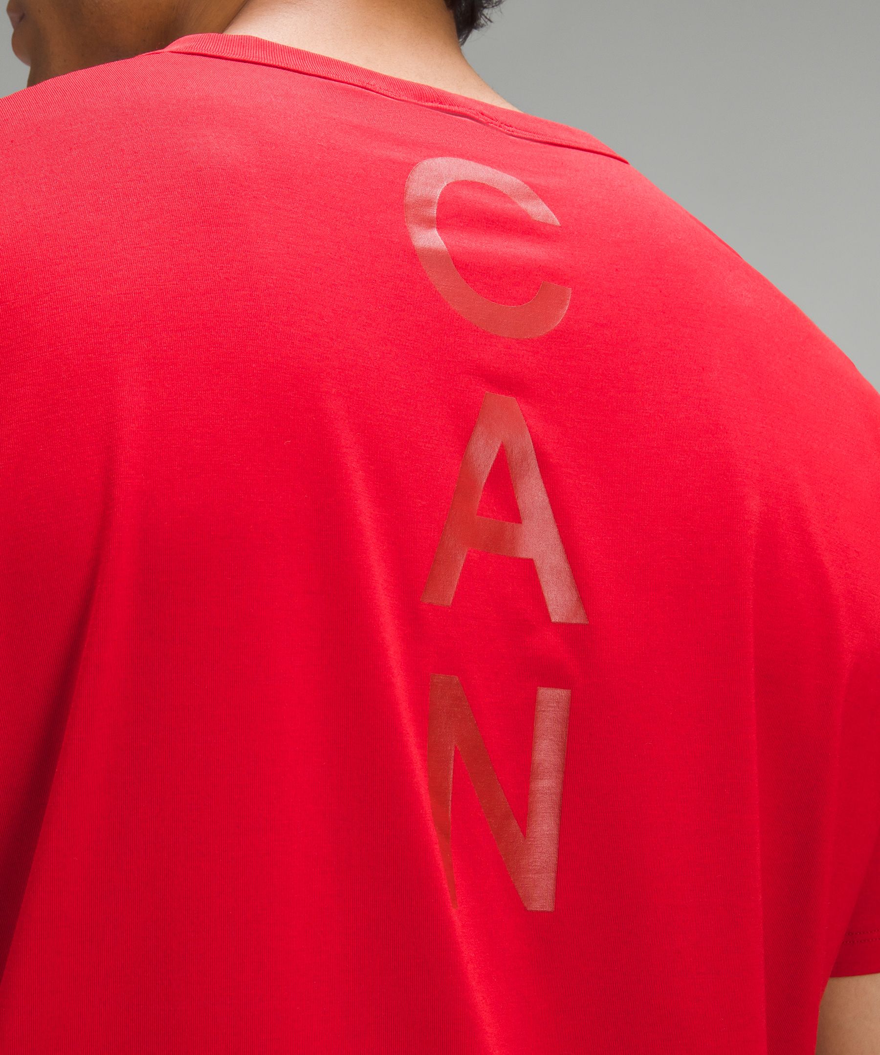 lululemon x チームカナダ☆メンズ The Fundamental Tシャツ Team Canada lululemon Fundamental T-Shirt *COC Logo | Men's