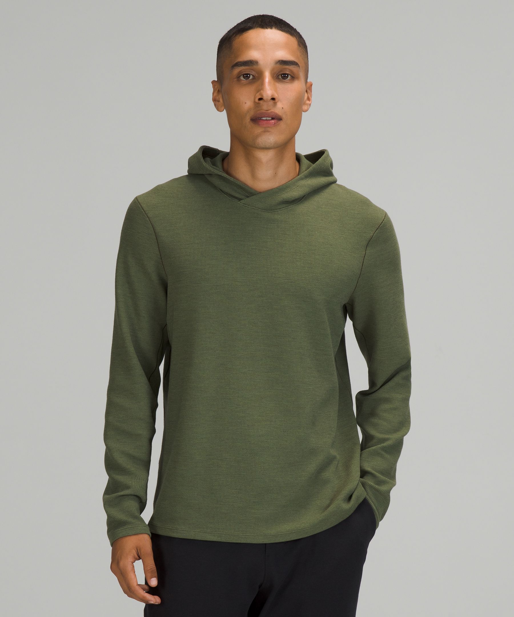 Heathered Green Twill