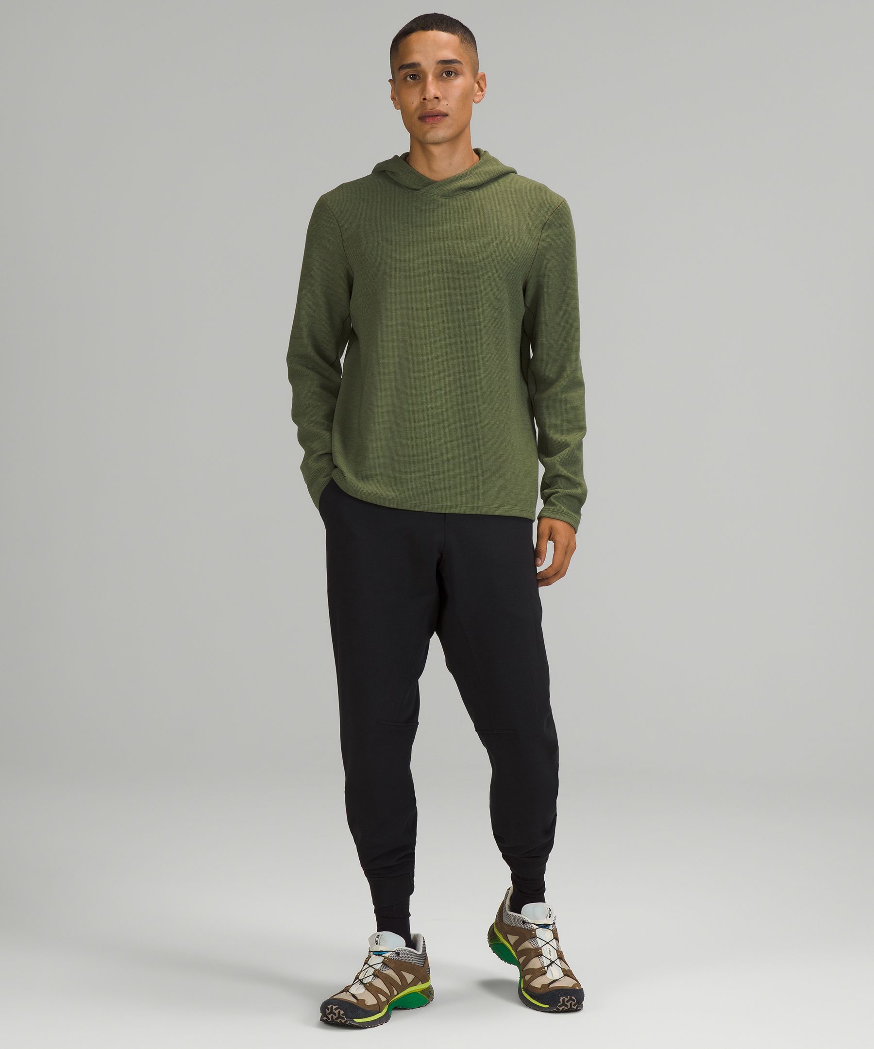 Lululemon 'Shift Stitch' Hoodie in Deep Teal - Men's Small – The