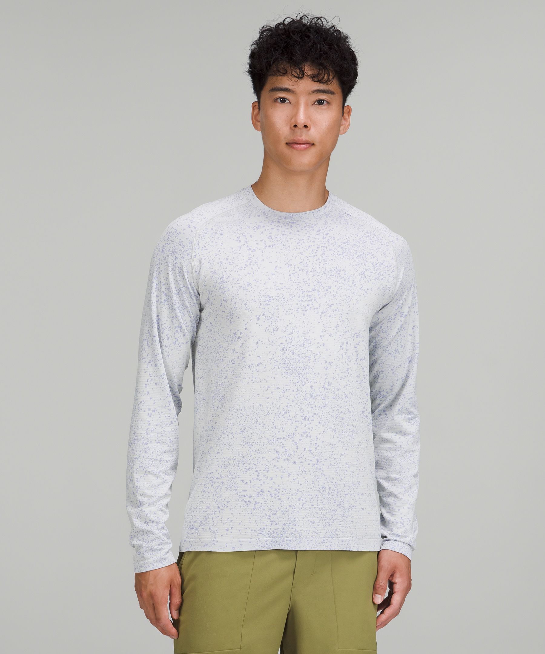 ルルレモン　l vent tech ls2.0 長袖トップス Lululemon Metal Vent Tech Long Sleeve Shirt 2.0 In Disrupted Grid