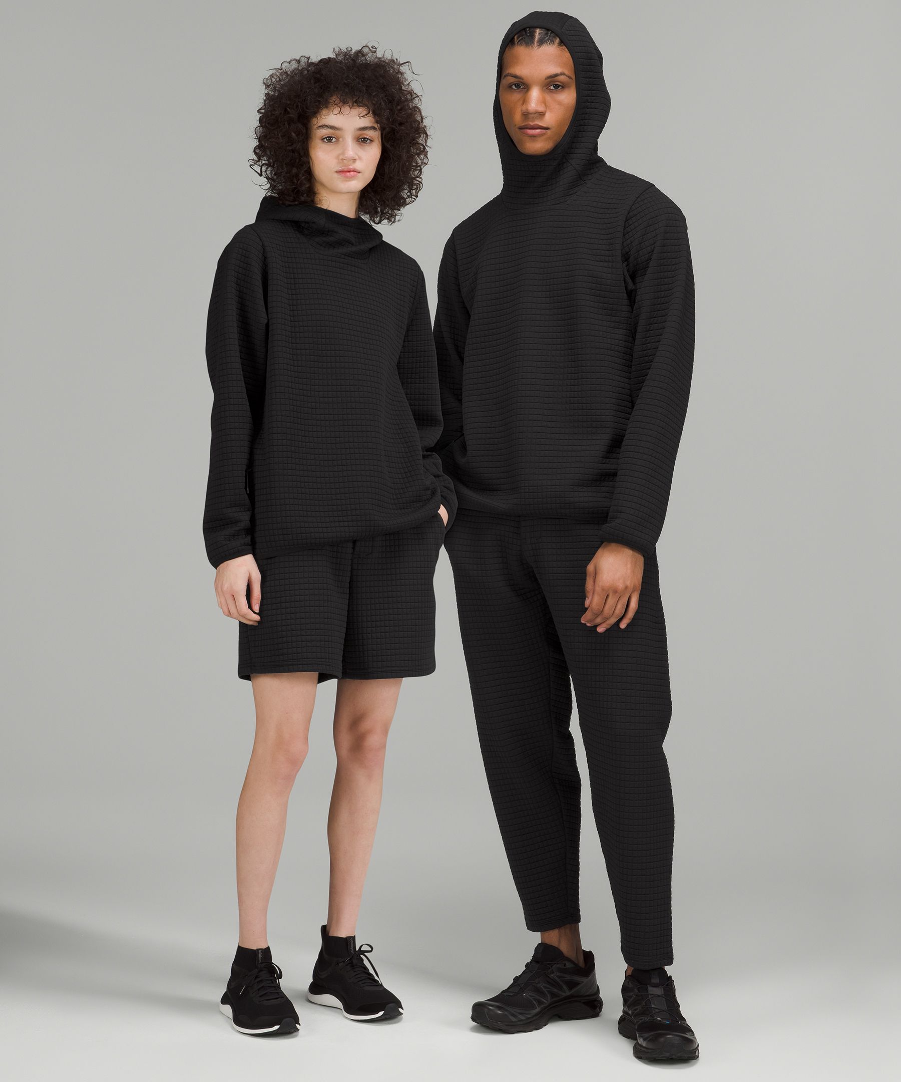 lululemon lab Textured Grid Hoodie