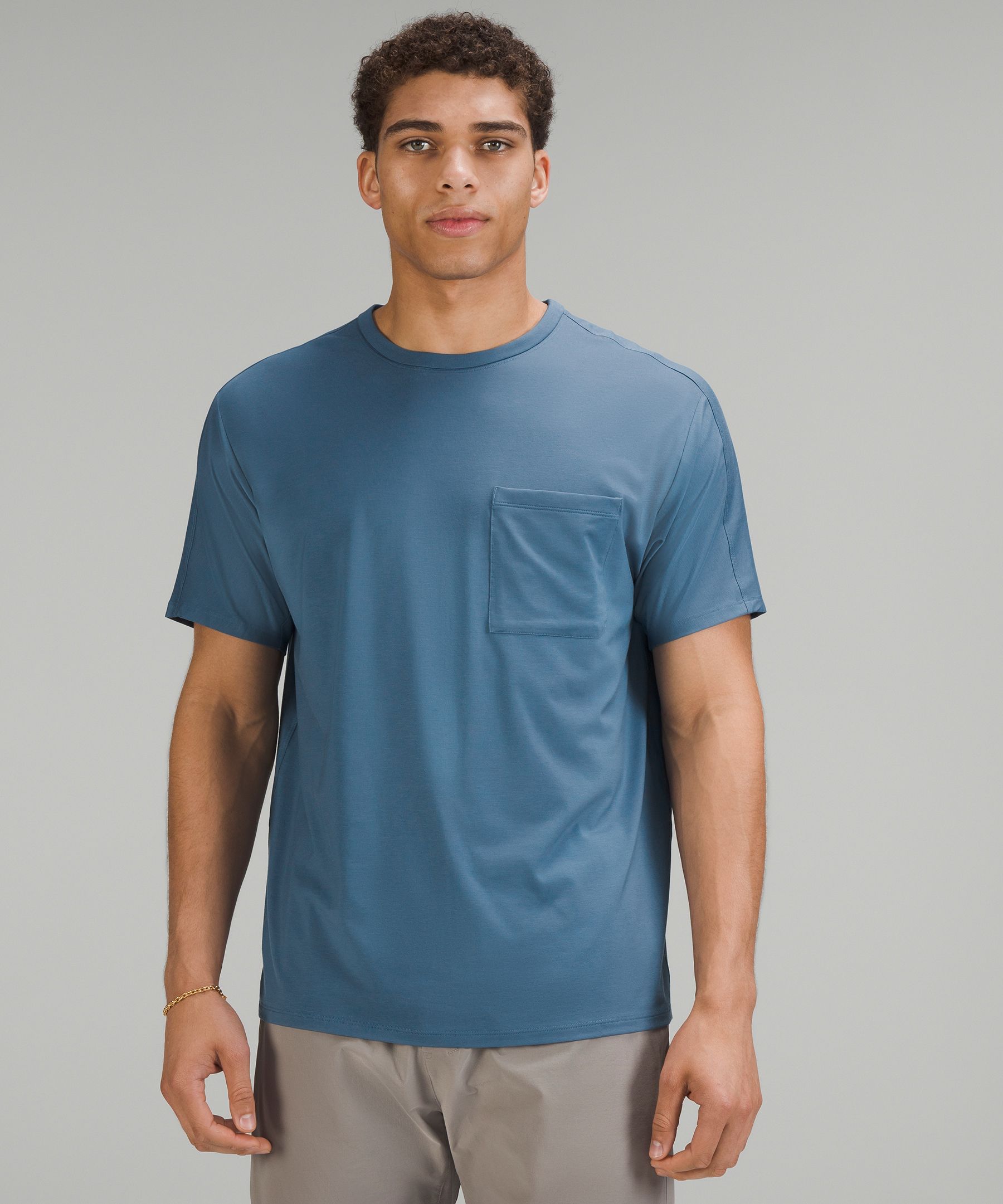 Lululemon The Fundamental T-shirt In Rainforest Green