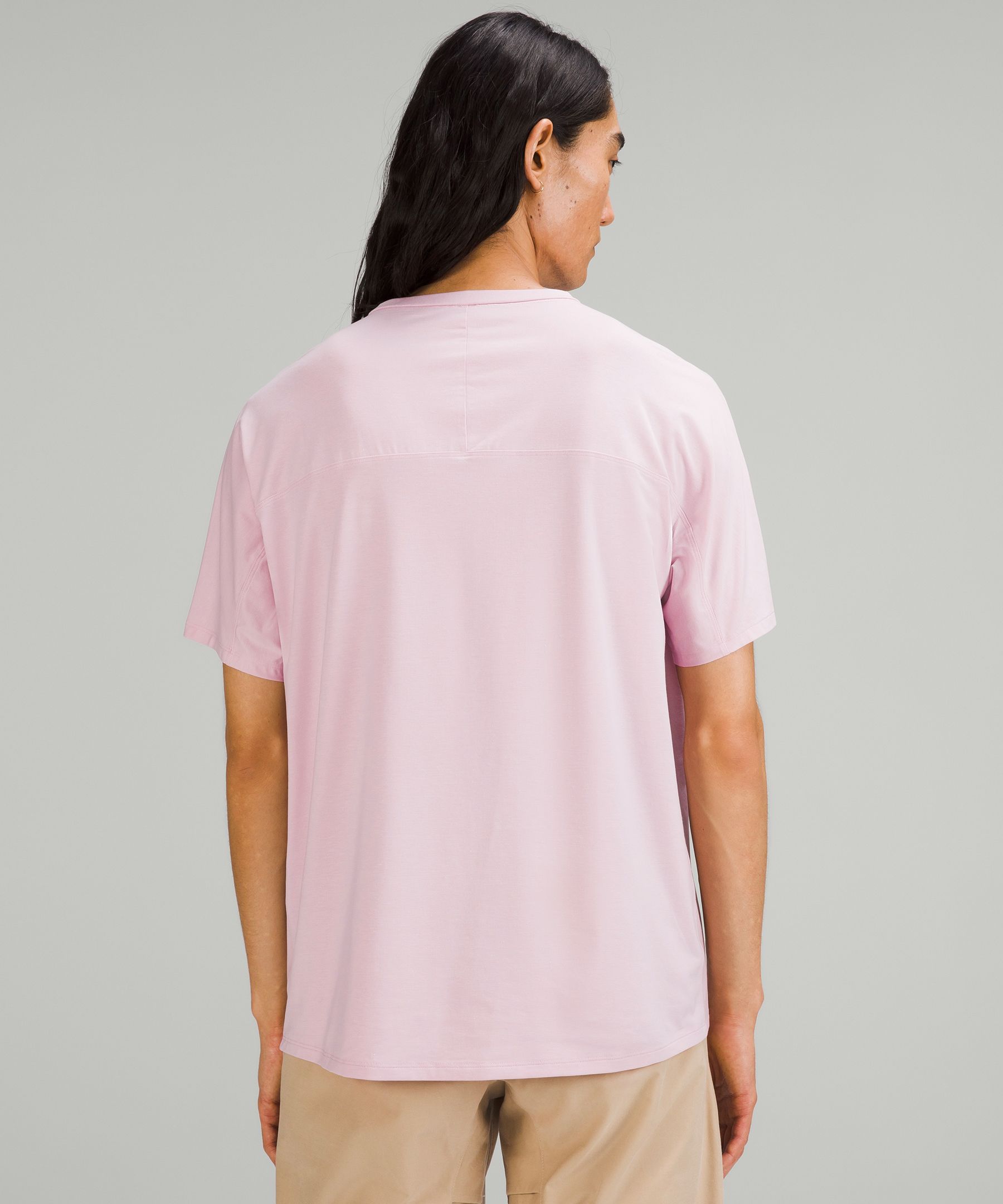 Lululemon The Fundamental Pocket T-shirt In Smoky Red