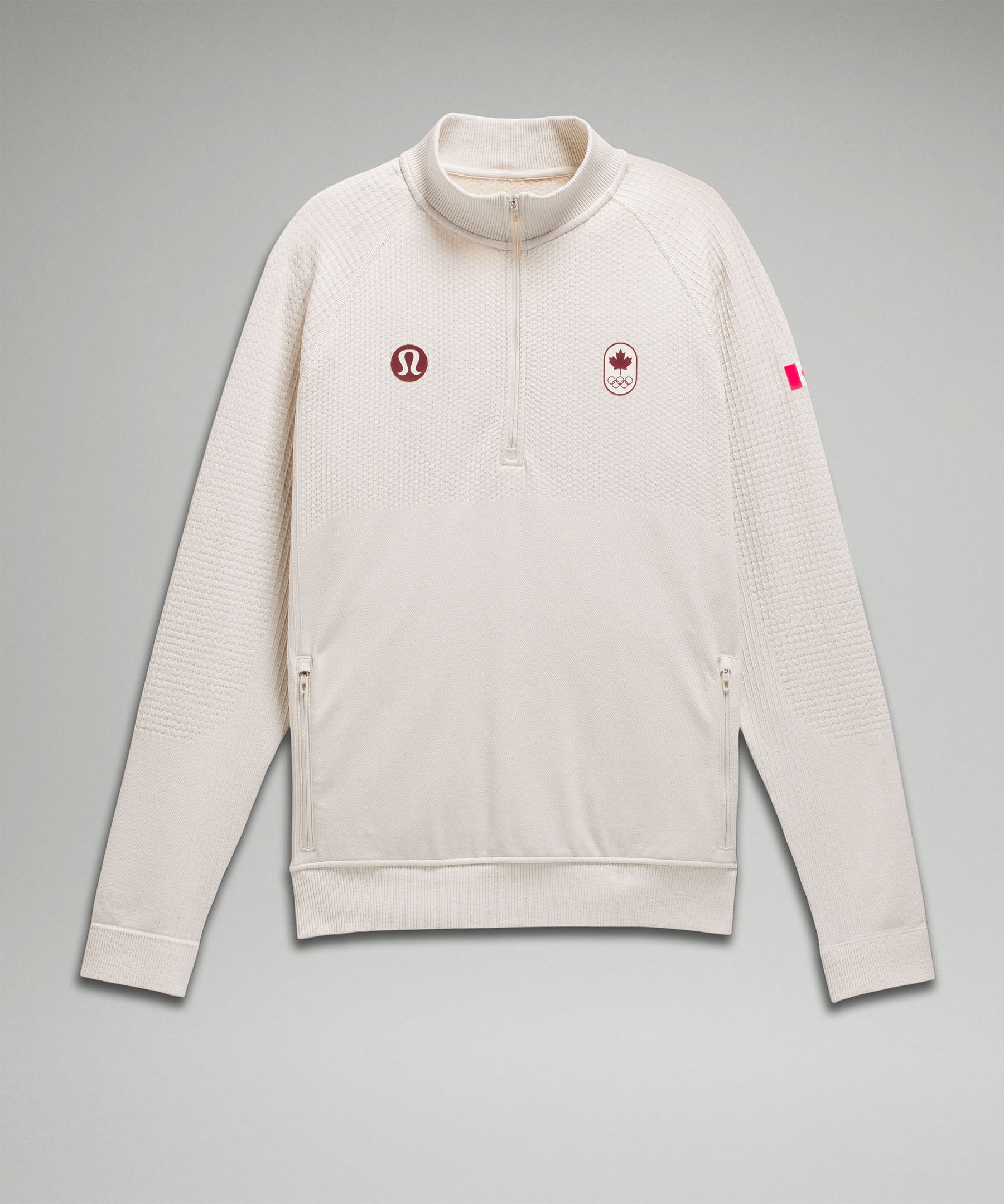 Lululemon Team Canada Men's Engineered Warmth Half Zip *COC Logo Online Only. 7