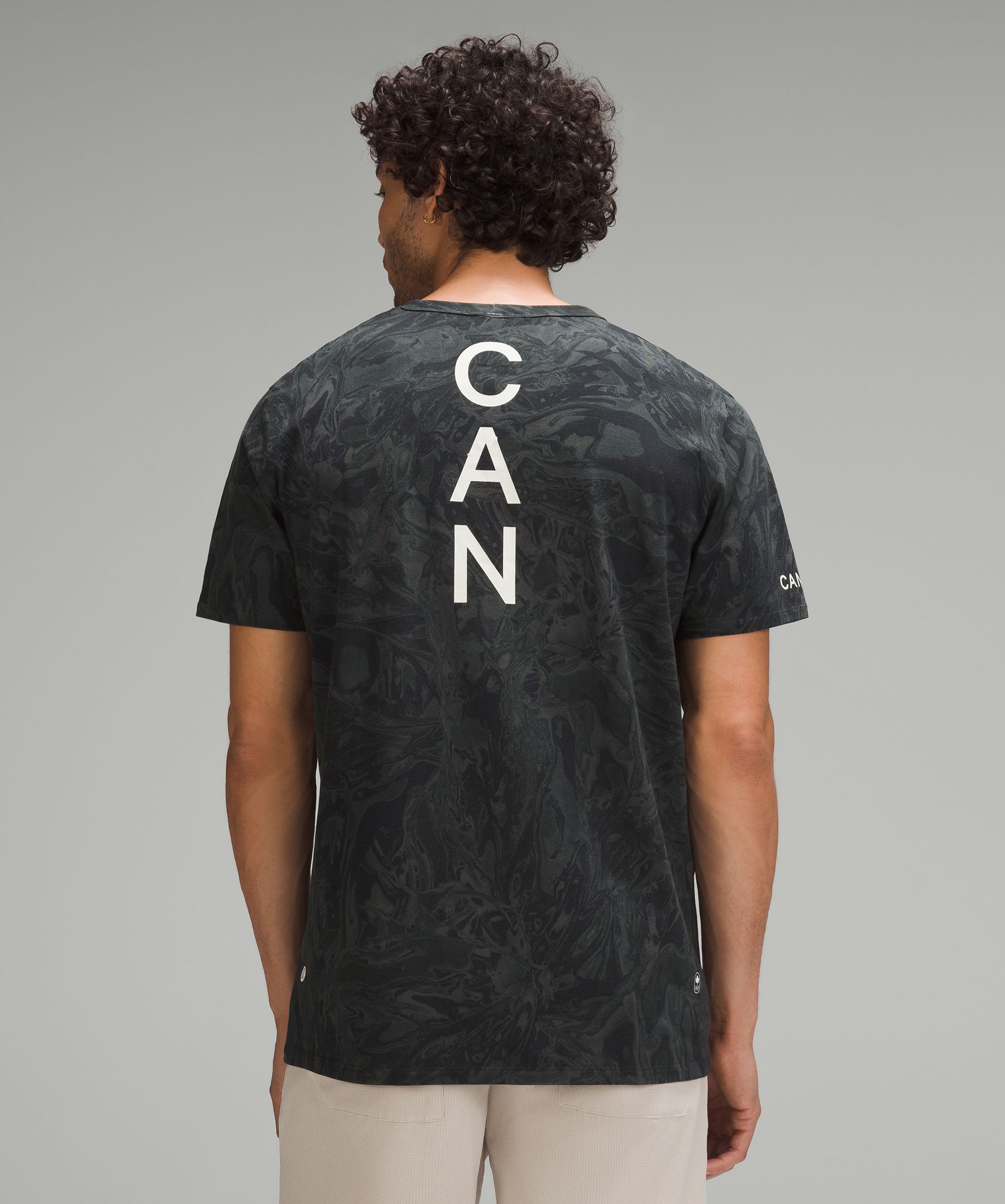 Lululemon Team Canada The Fundamental Maple Leaf T-Shirt *CPC Logo. 3