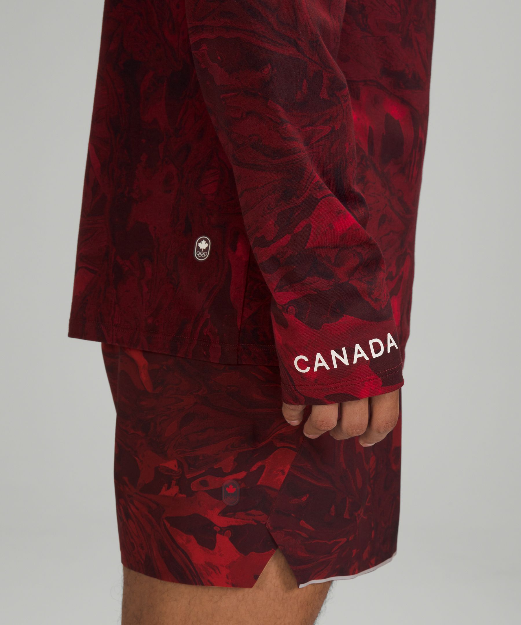 Lululemon Team Canada The Fundamental Long Sleeve Shirt *COC Logo Online Only. 5