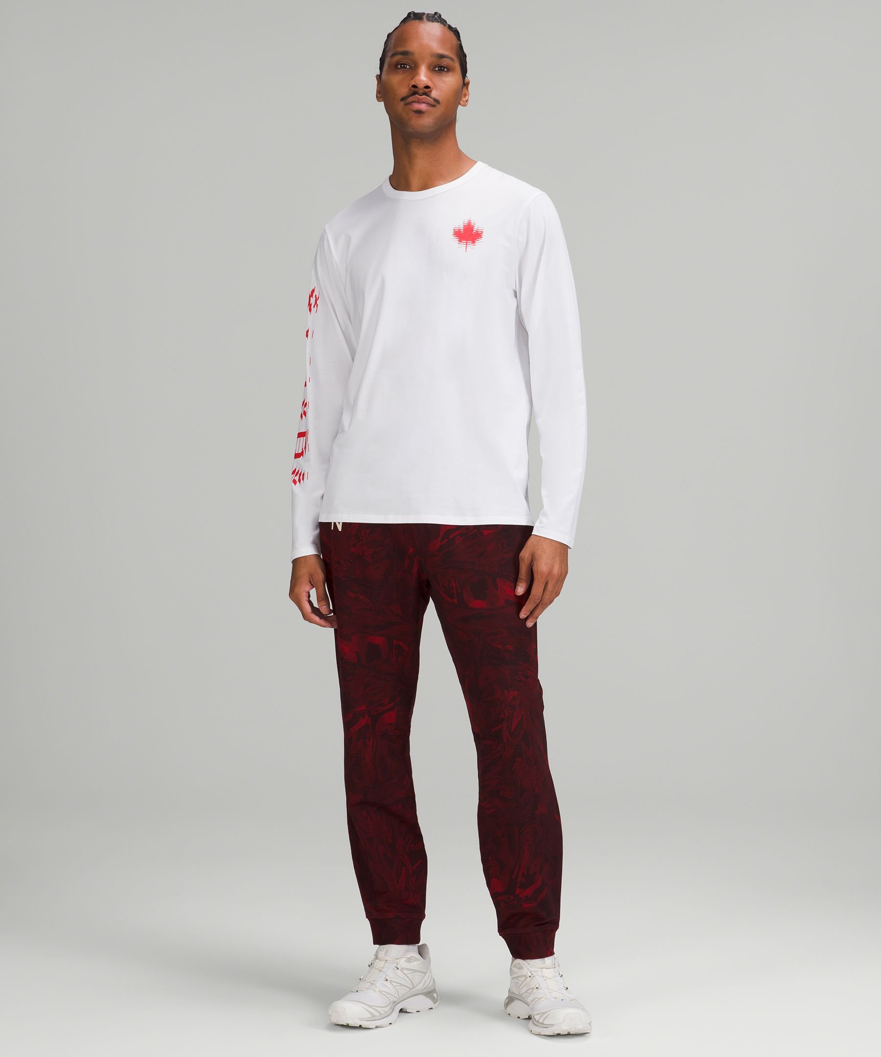 長袖♪チームカナダ【lululemon】★Long-Sleeve ShirtCOC Logo★ Lululemon Team Canada Metal Vent Tech Long Sleeve Shirt 2.0