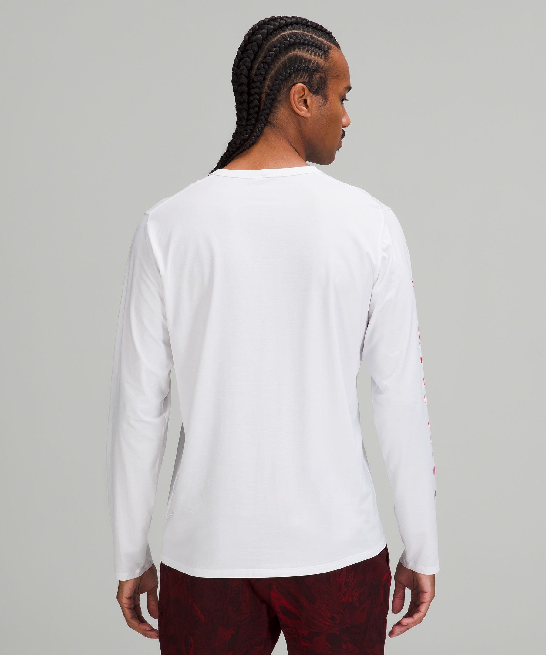 長袖♪チームカナダ【lululemon】★Long-Sleeve ShirtCOC Logo★ Team Canada The Fundamental Graphic Long-Sleeve Shirt *COC