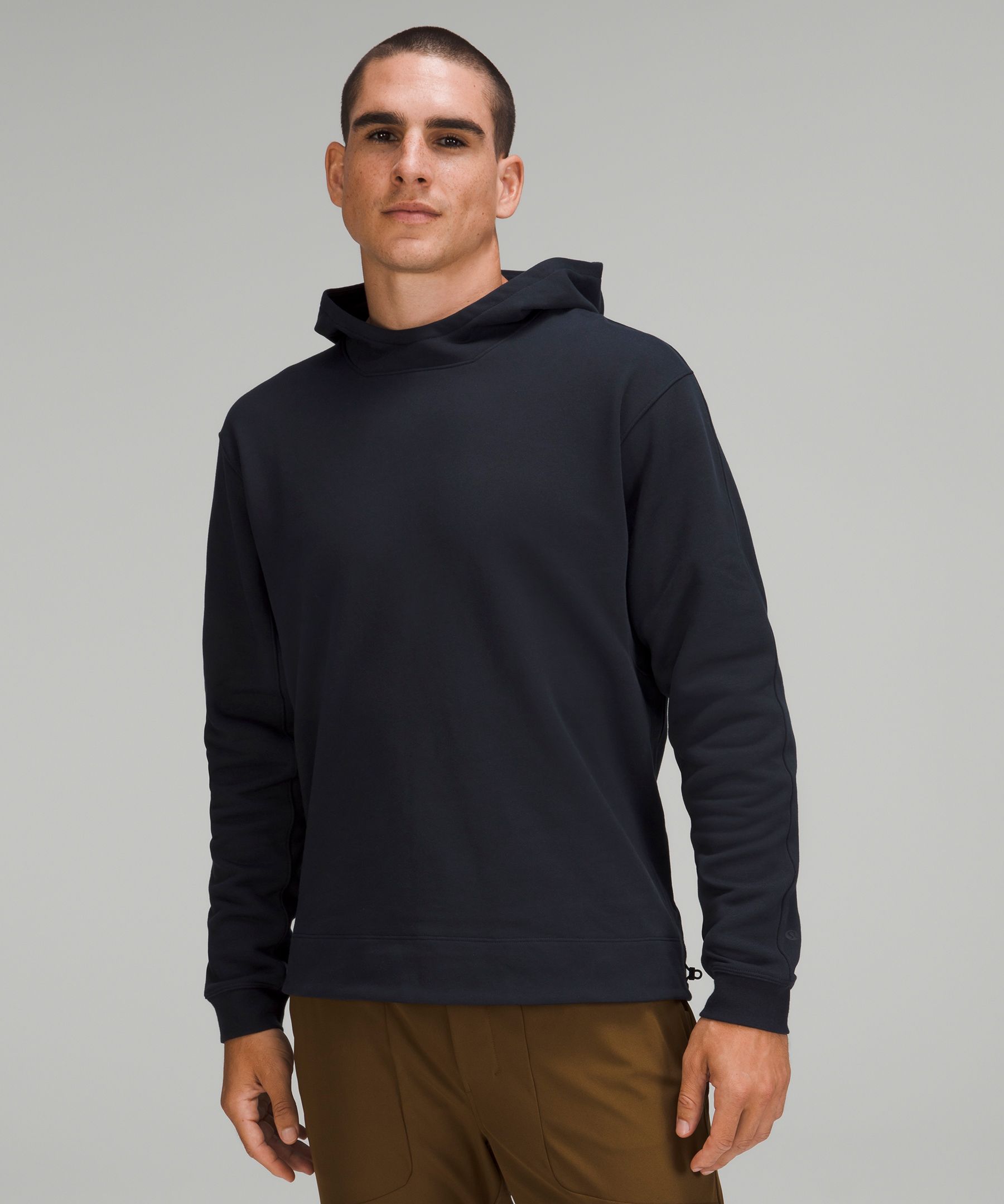 Lululemon French Terry Oversized Hoodie - Seal Grey - lulu fanatics