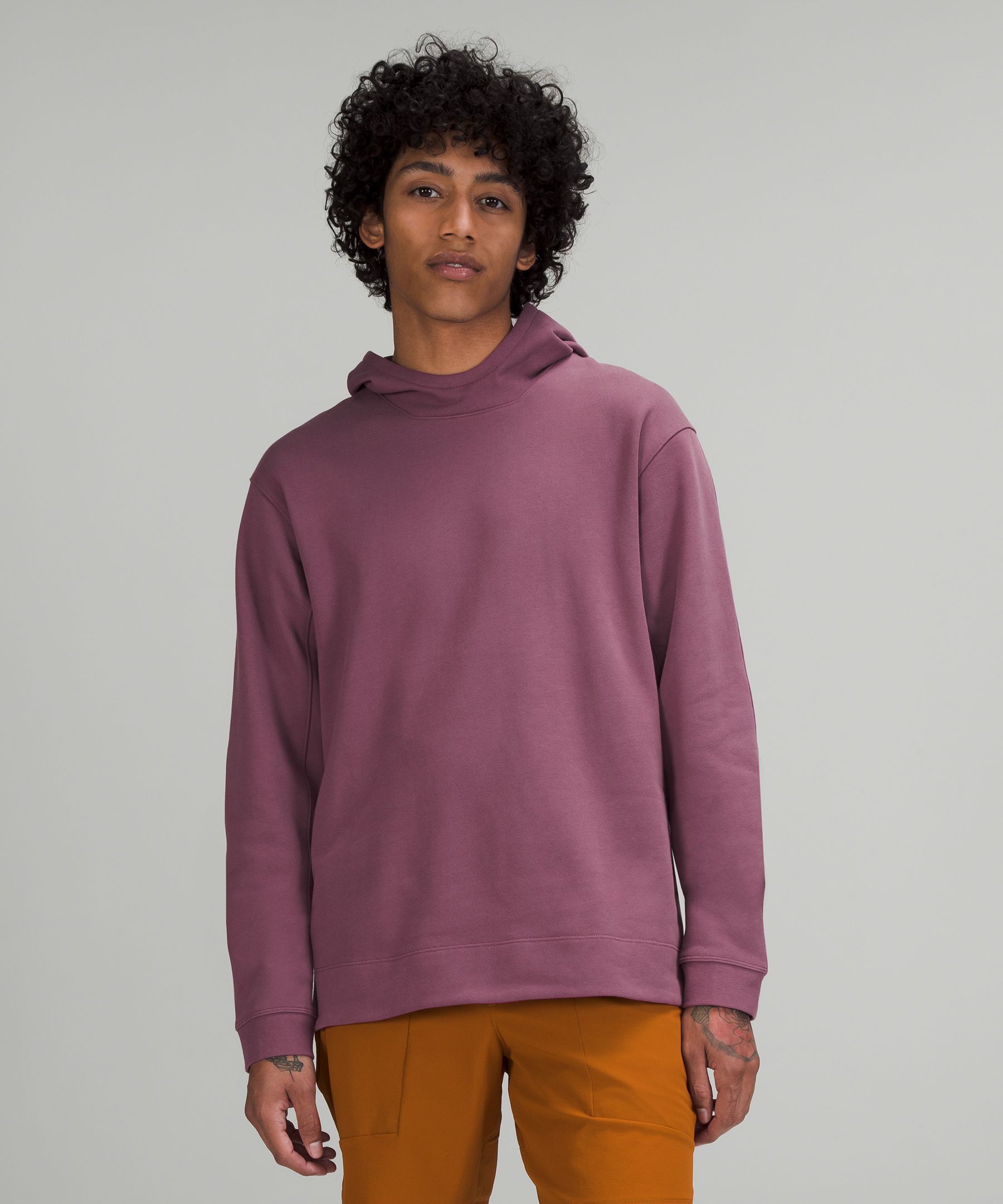Lululemon French Terry Oversized Hoodie In Vintage Plum | ModeSens