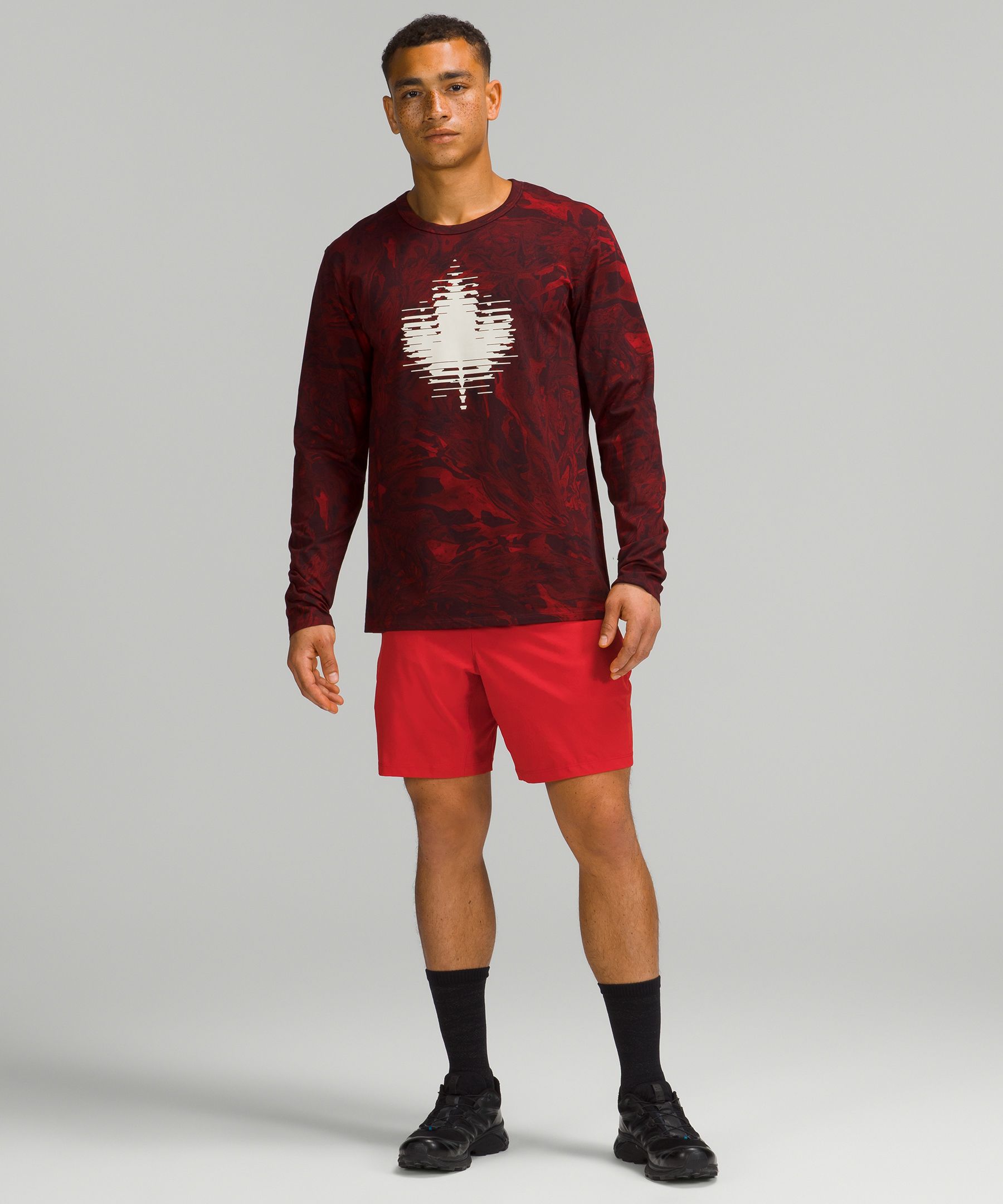 Lululemon Team Canada Maple Leaf The Fundamental Long Sleeve Shirt *CPC Logo. 2