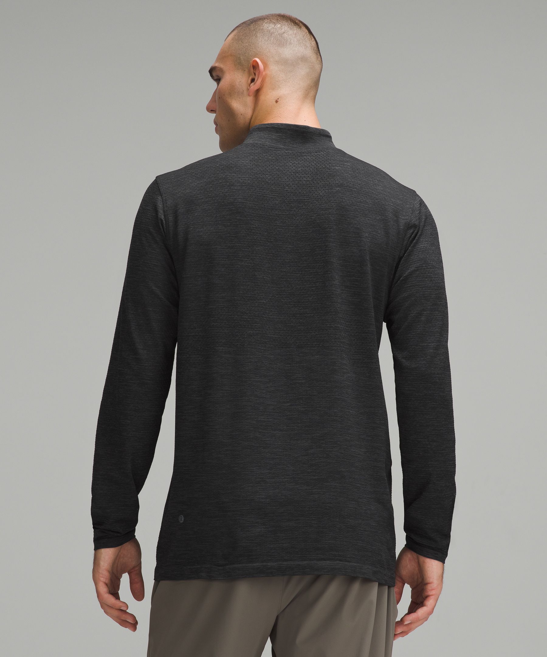  Lululemon Mens Metal Vent Tech 1/2 Zip Long Sleeve