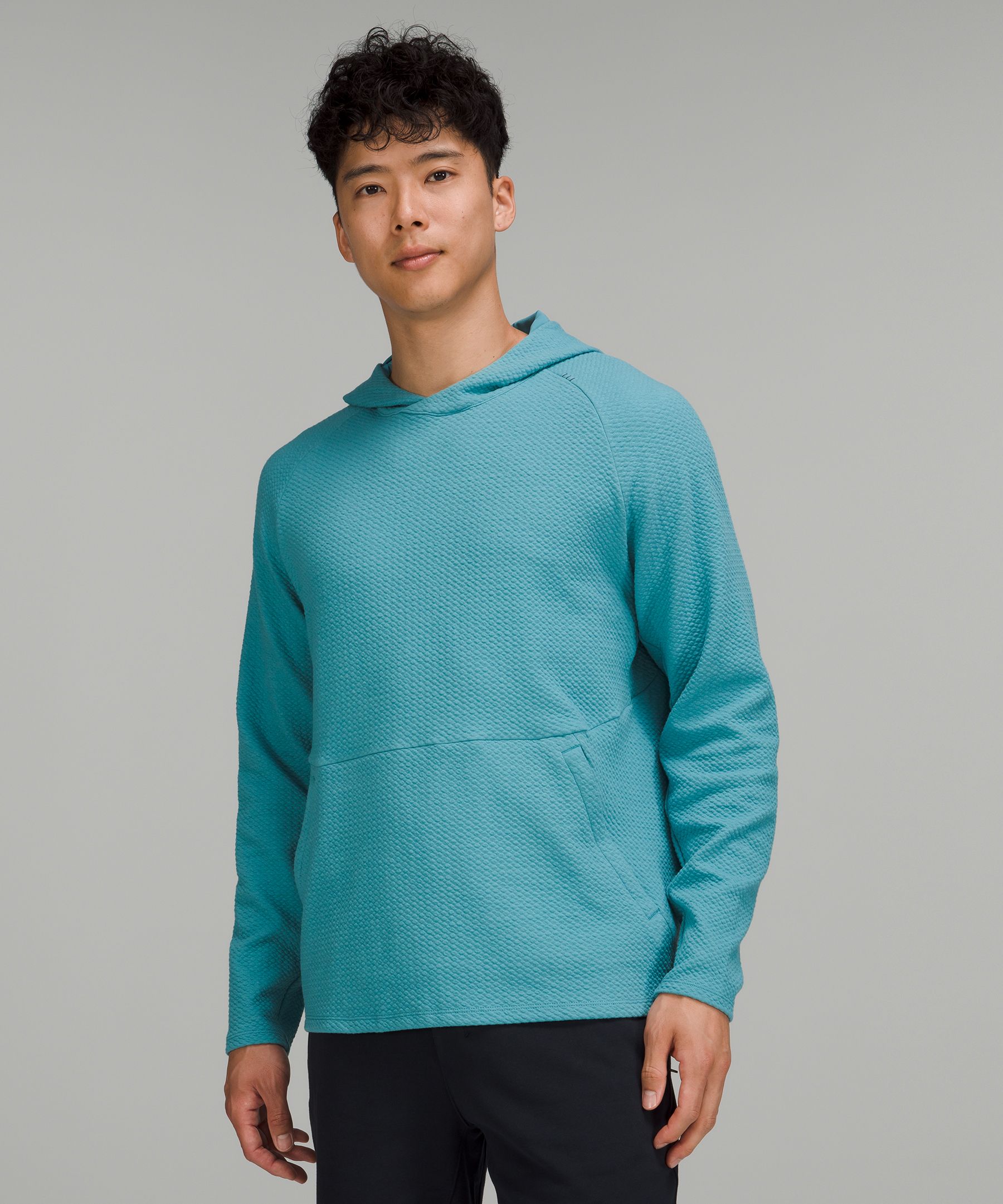 lululemon At Ease Hoodie - Heathered Rainforest Green