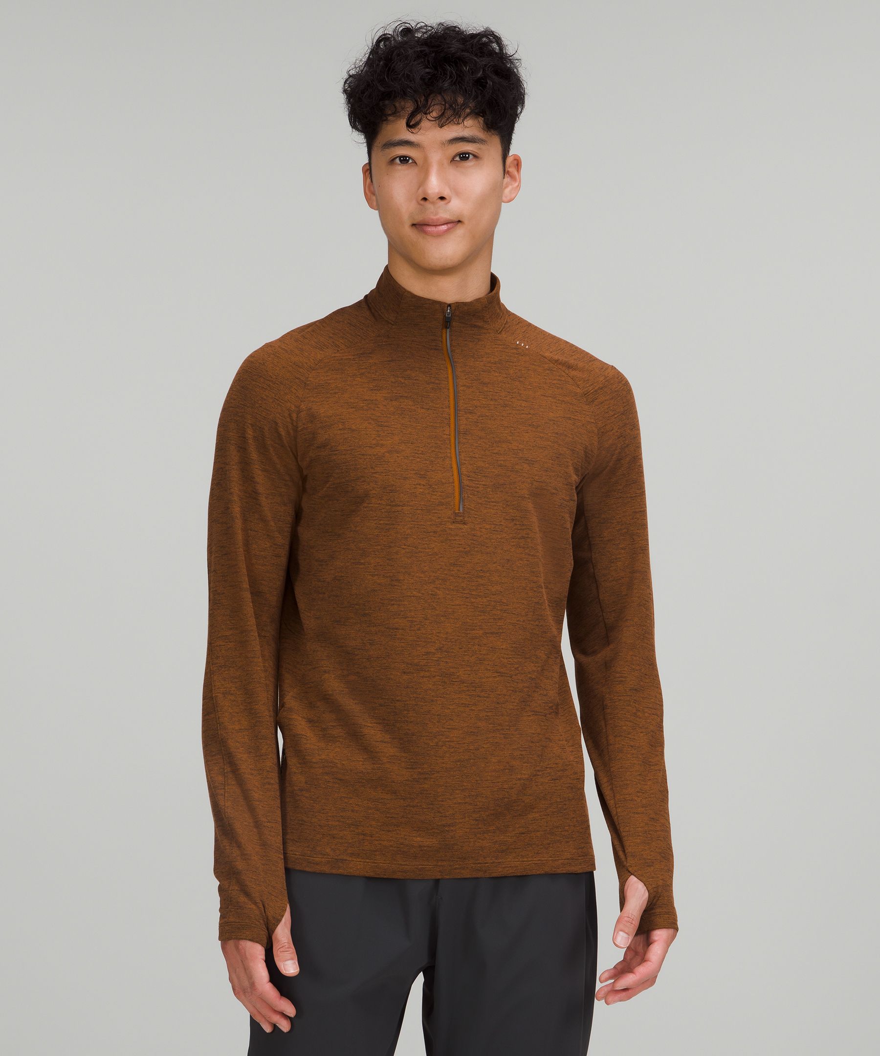 surge warm half zip lululemon