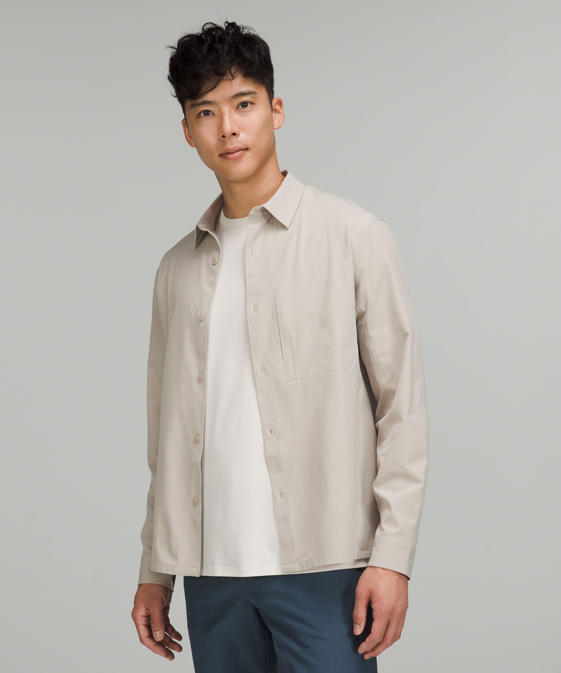 New Venture Long-Sleeve Overshirt | ロングスリーブ | Lululemon JP