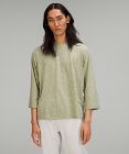 lululemon lab Cotton-Blend 3/4 Sleeve T-Shirt