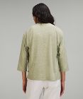 lululemon lab Cotton-Blend 3/4 Sleeve T-Shirt