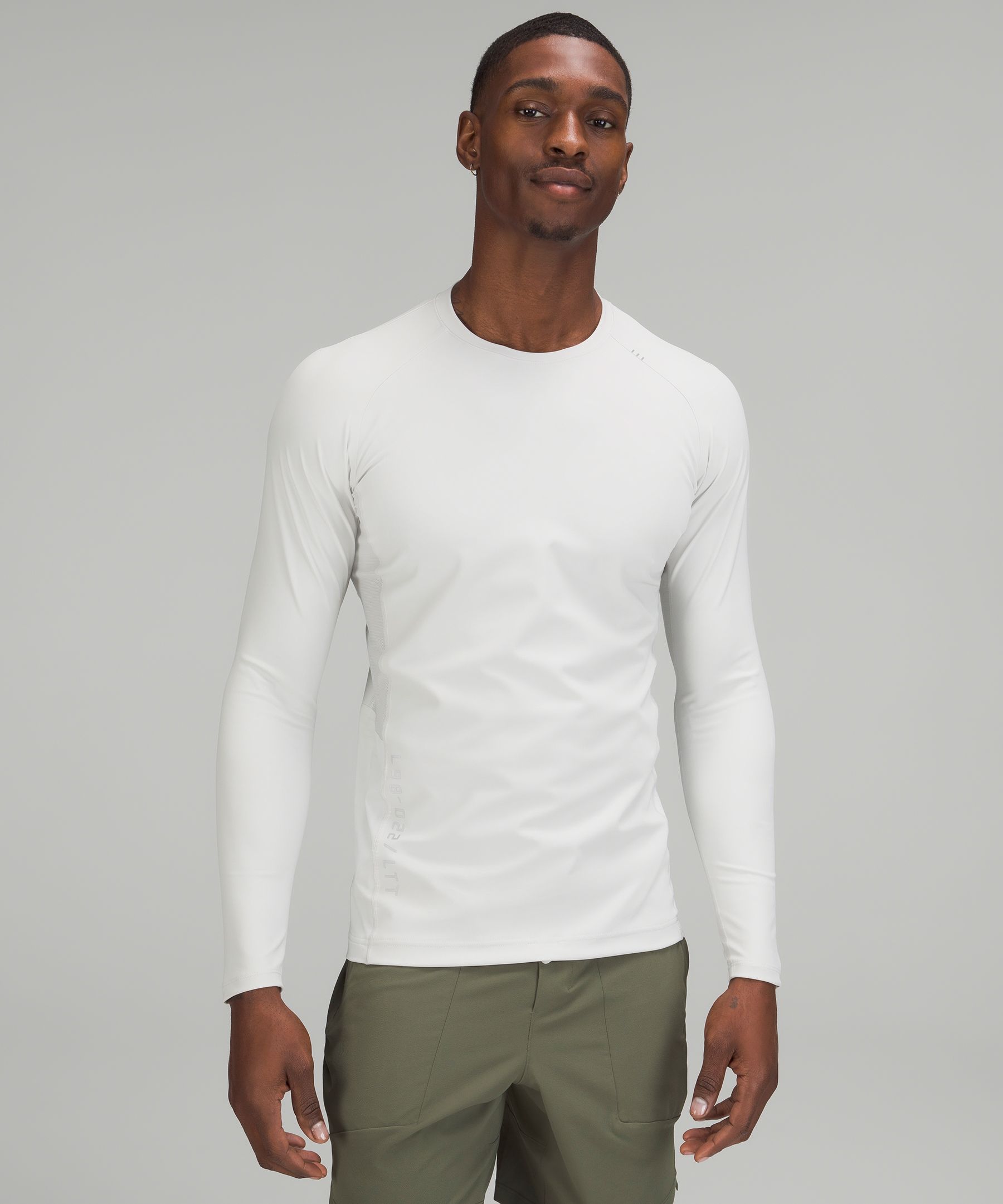 Lululemon Train to Be Long Sleeve - White / White - lulu fanatics