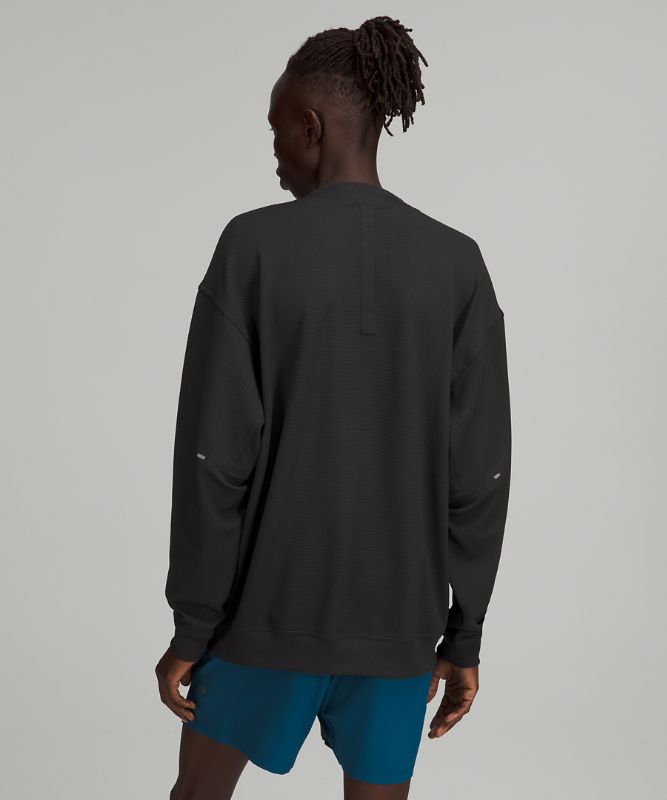 Relaxed-Fit Training Long Sleeve Crew