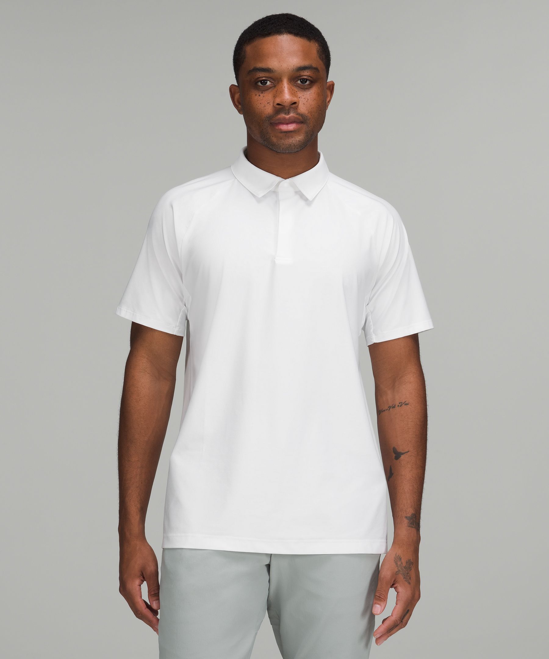 White golf polo store shirt