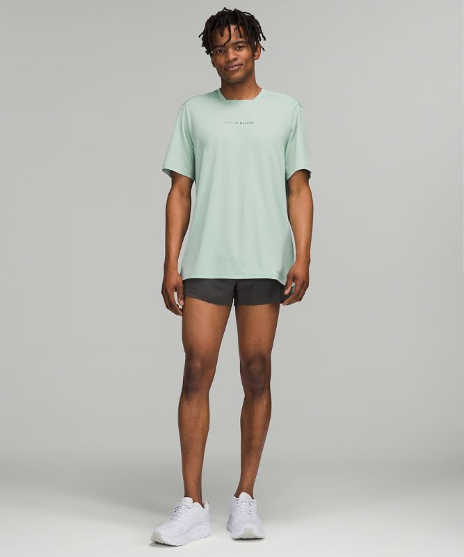 Square-Neck Running Short Sleeve Shirt
