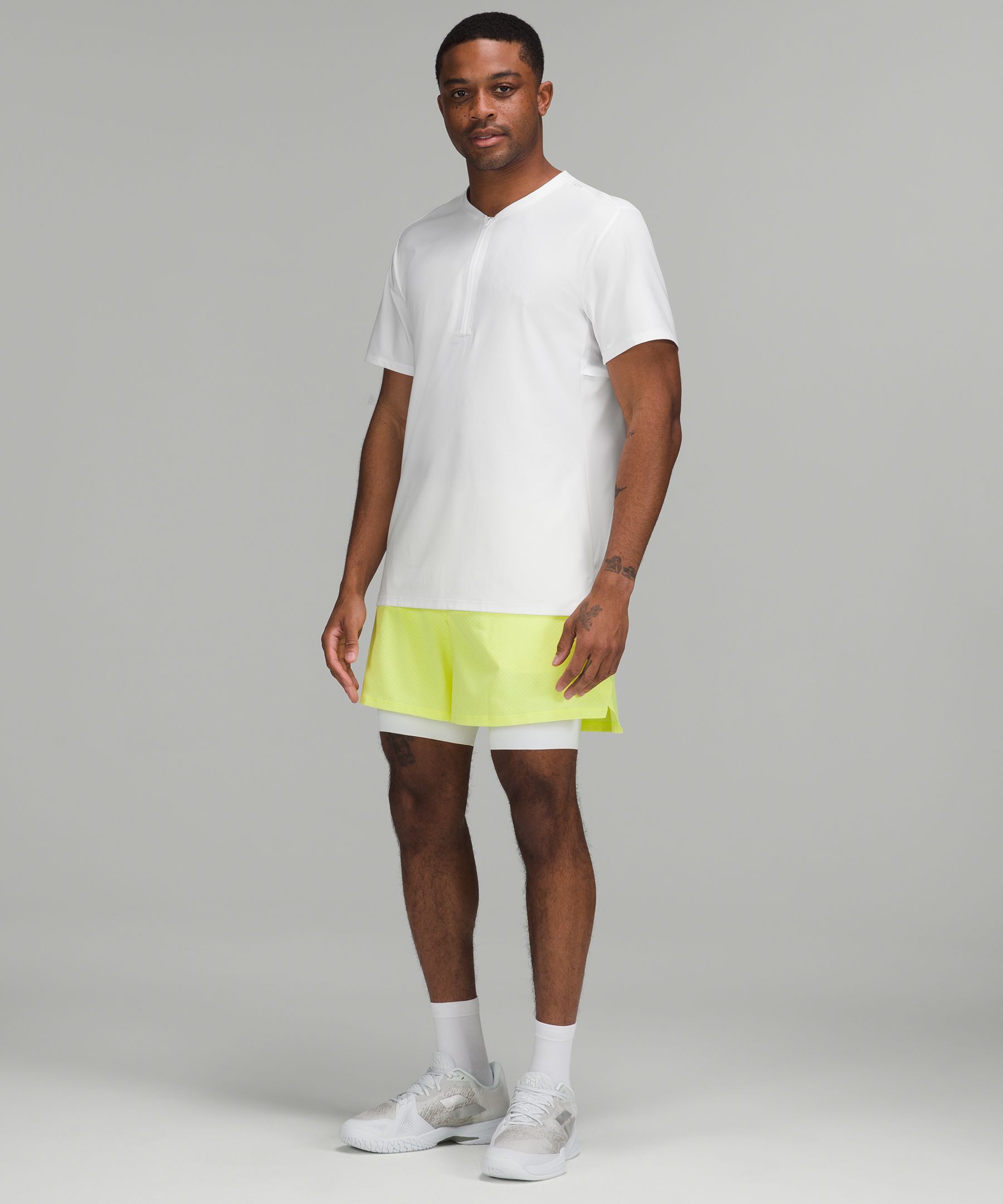 LULULEMON Vented Straight-Leg Perforated Recycled-Swift™ Tennis