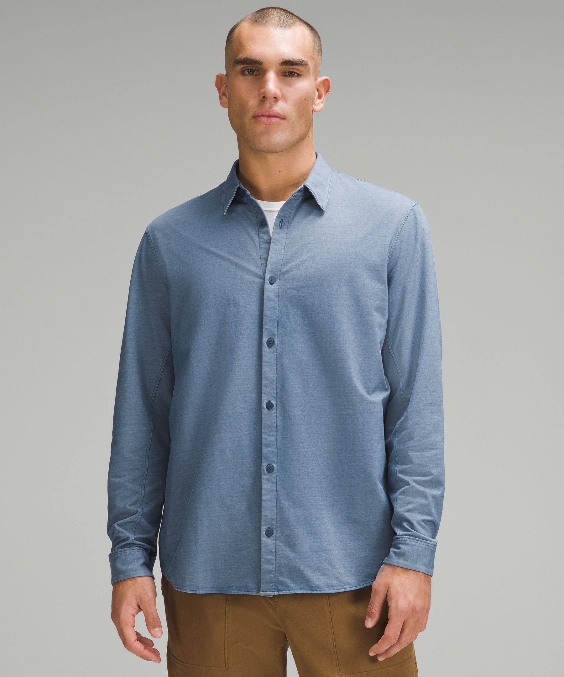 Commission Long-Sleeve Shirt | Men's Long Sleeve Shirts | lululemon Canada
