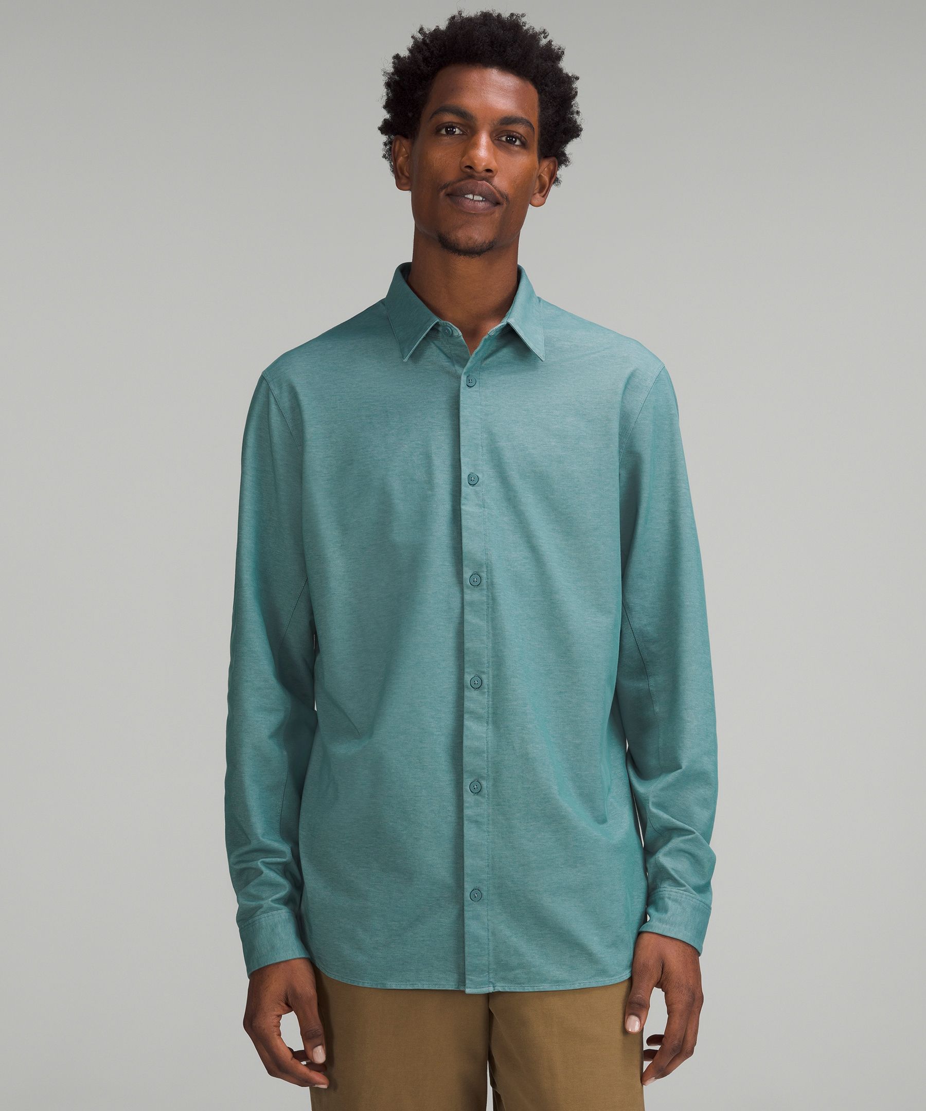 button down men's long sleeve shirts