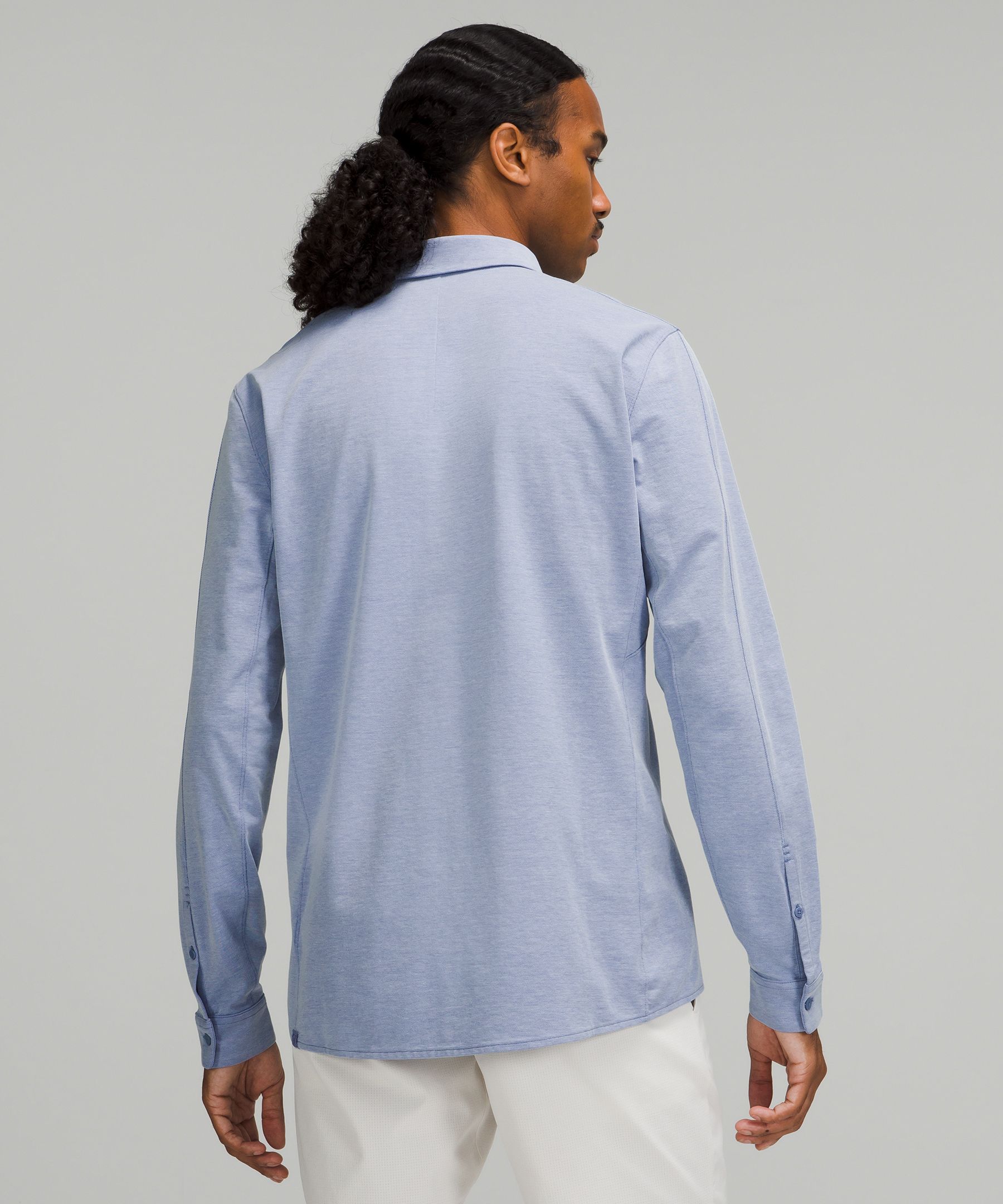 Shop Lululemon Commission Long-sleeve Shirt Oxford