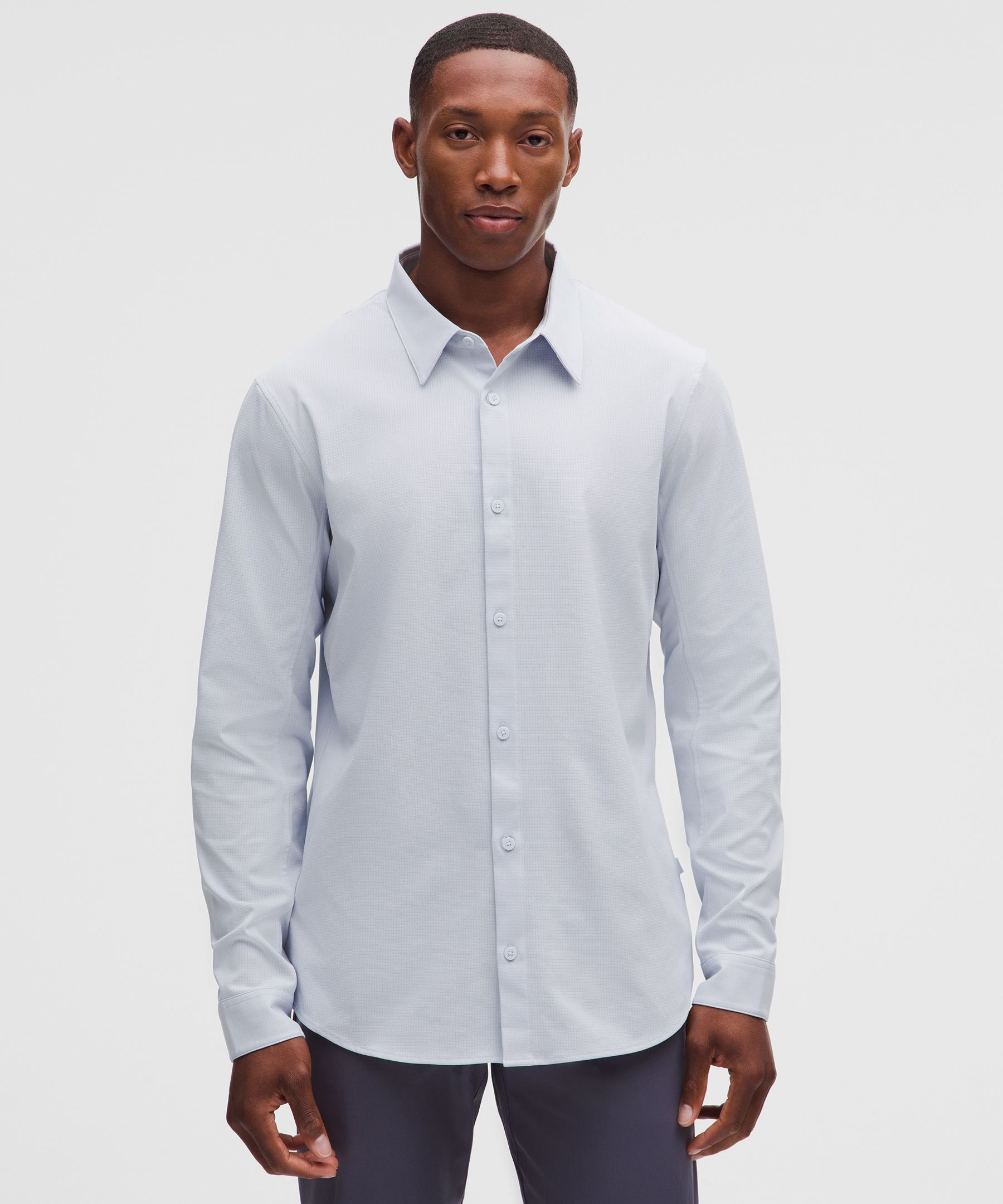Airing Easy Long-Sleeve Shirt - Blue