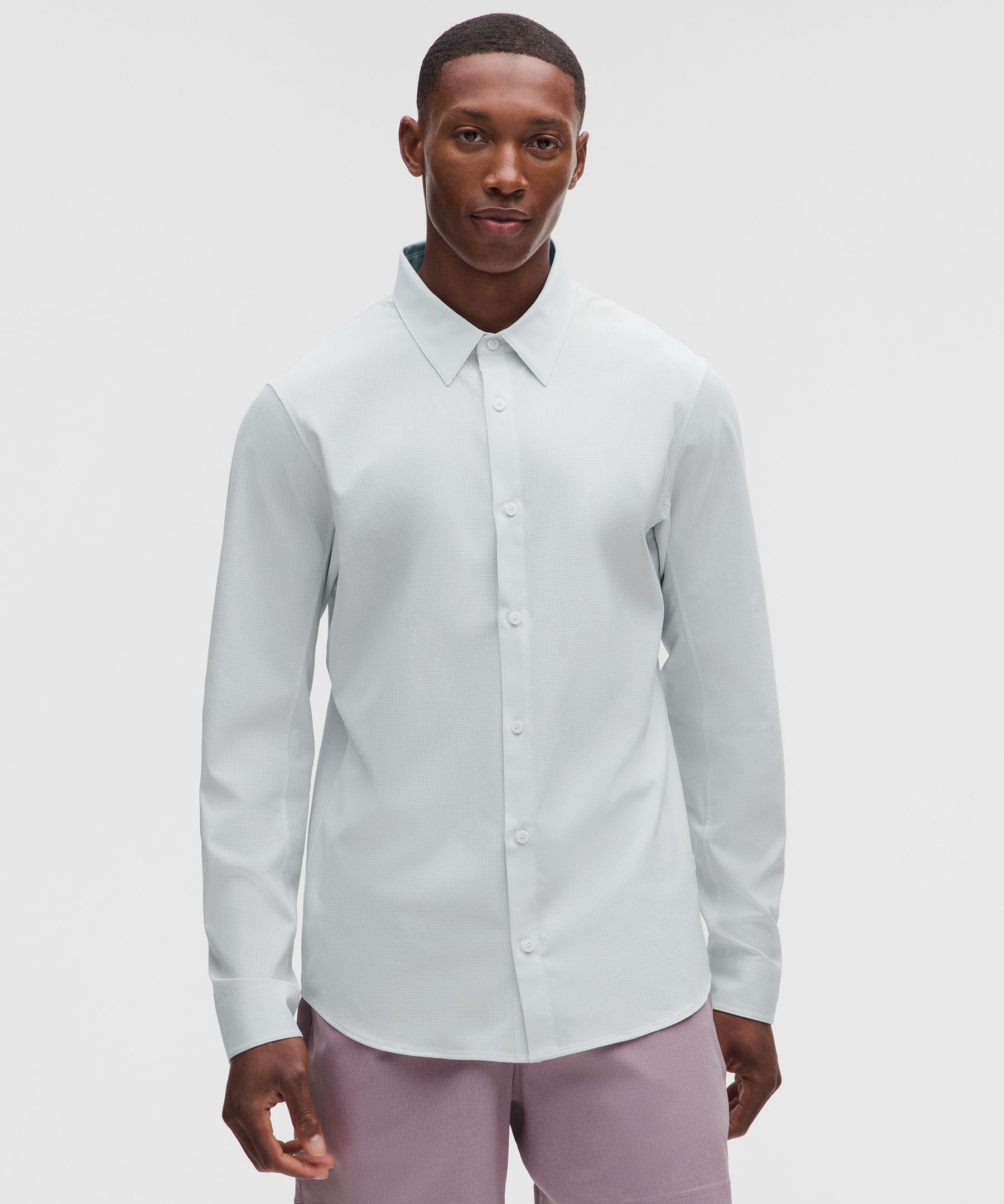 Airing Easy Long-Sleeve Shirt - White