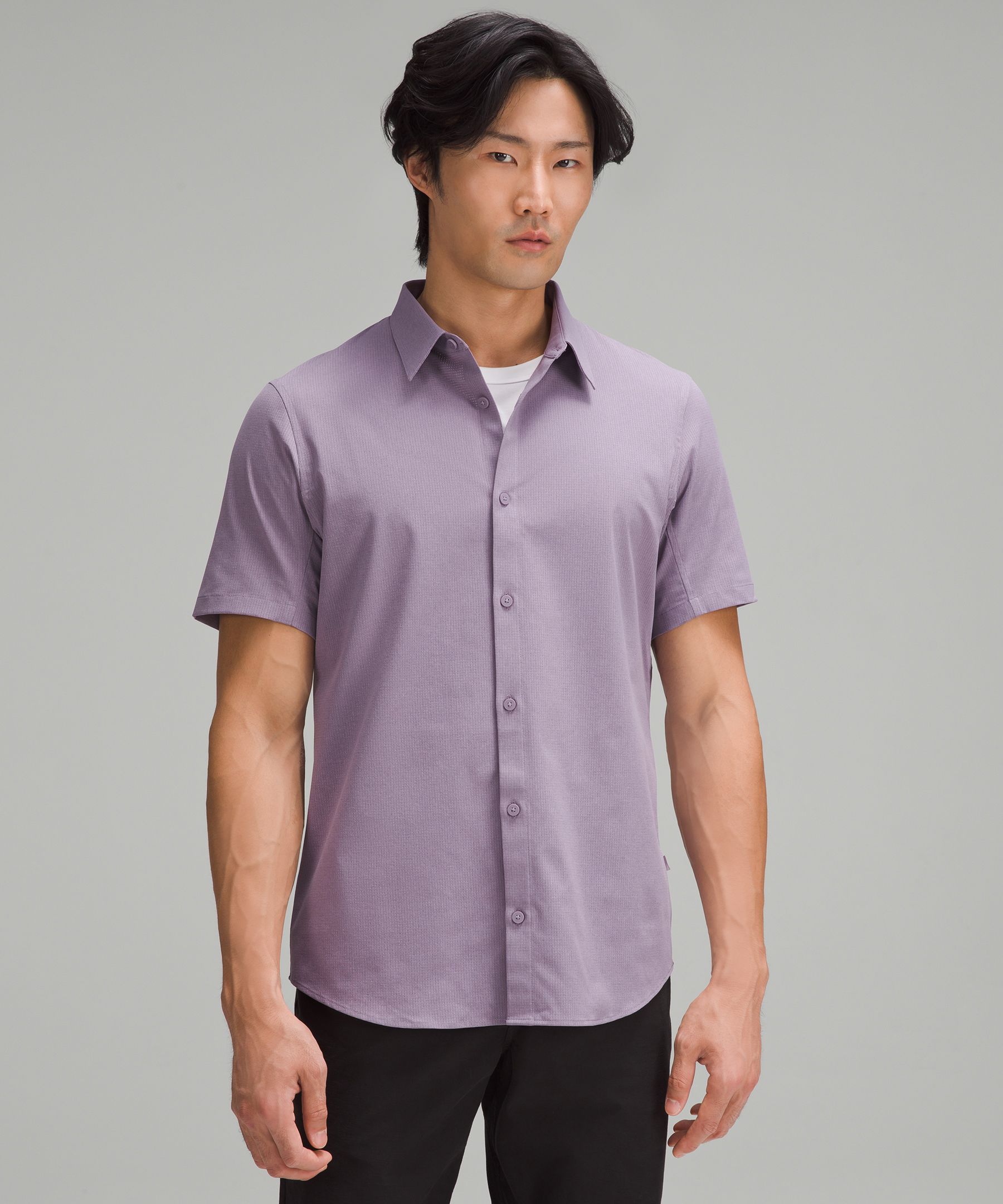 Lululemon Airing Easy Short Sleeve Button-up Shirt