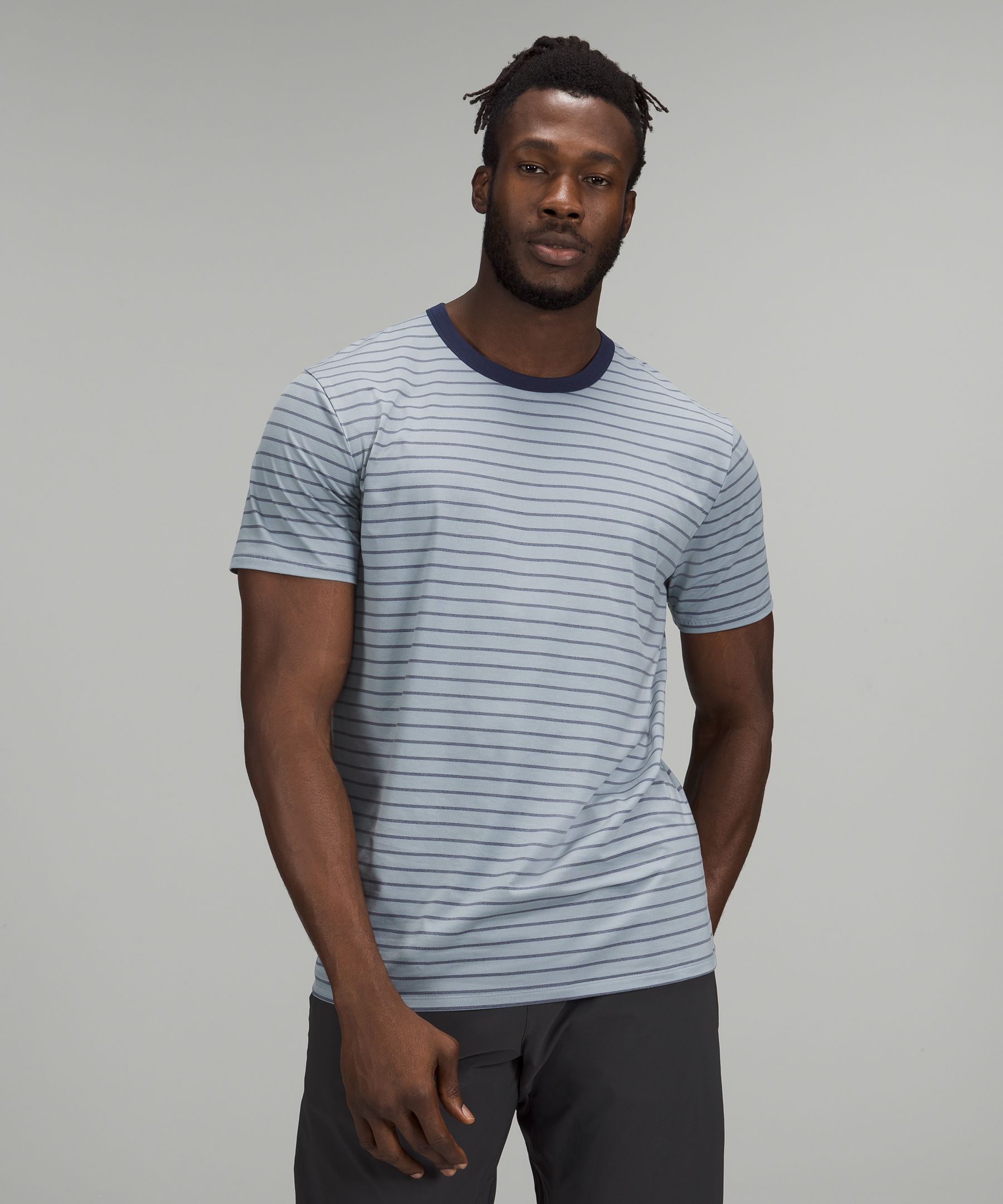 Lululemon The Fundamental T-shirt In Blue Linen