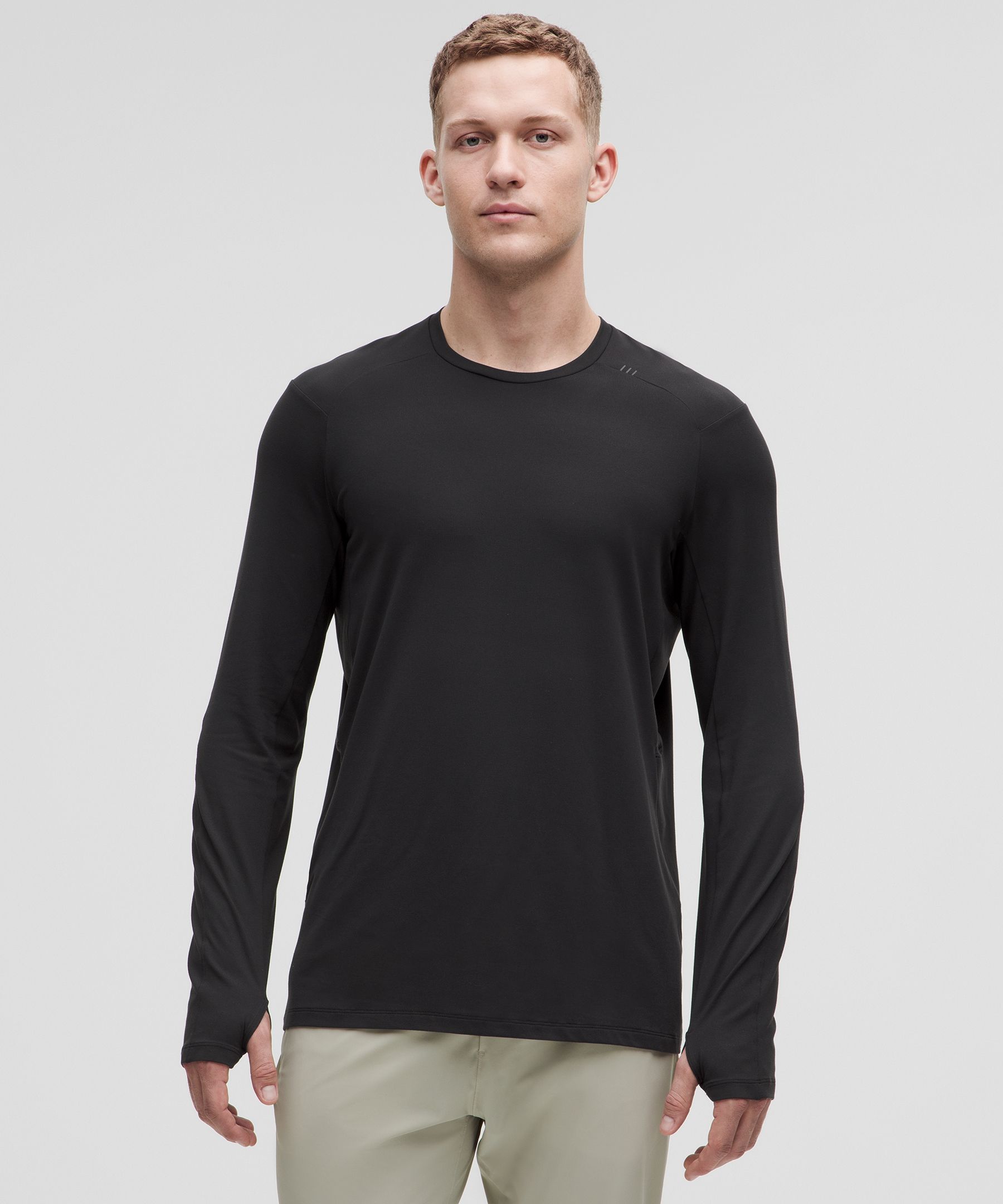 Thumbholes Long Sleeve Shirts Sweatshirts.