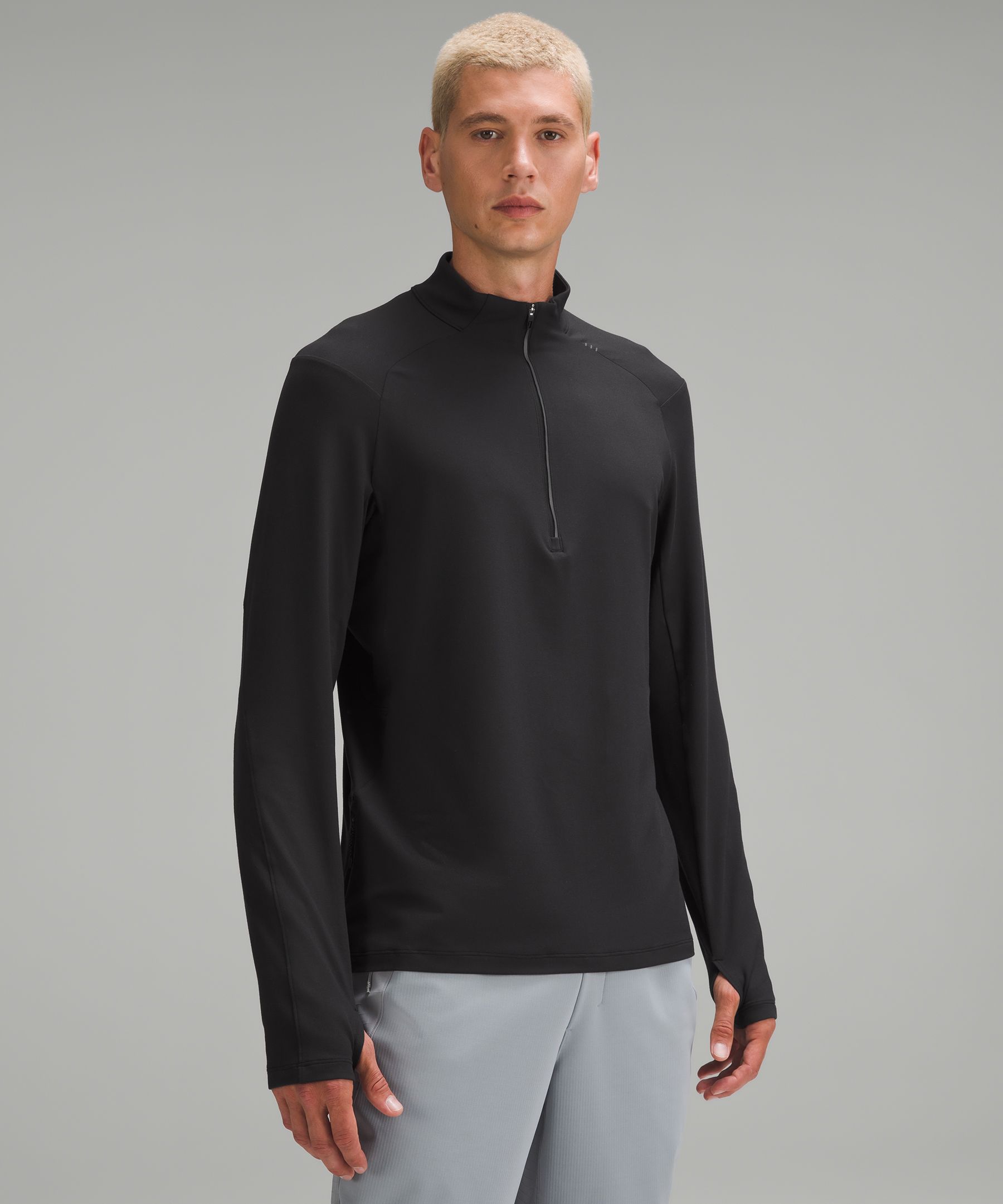 IRONMAN LULULEMON MENS SURGE WARM HALF ZIP