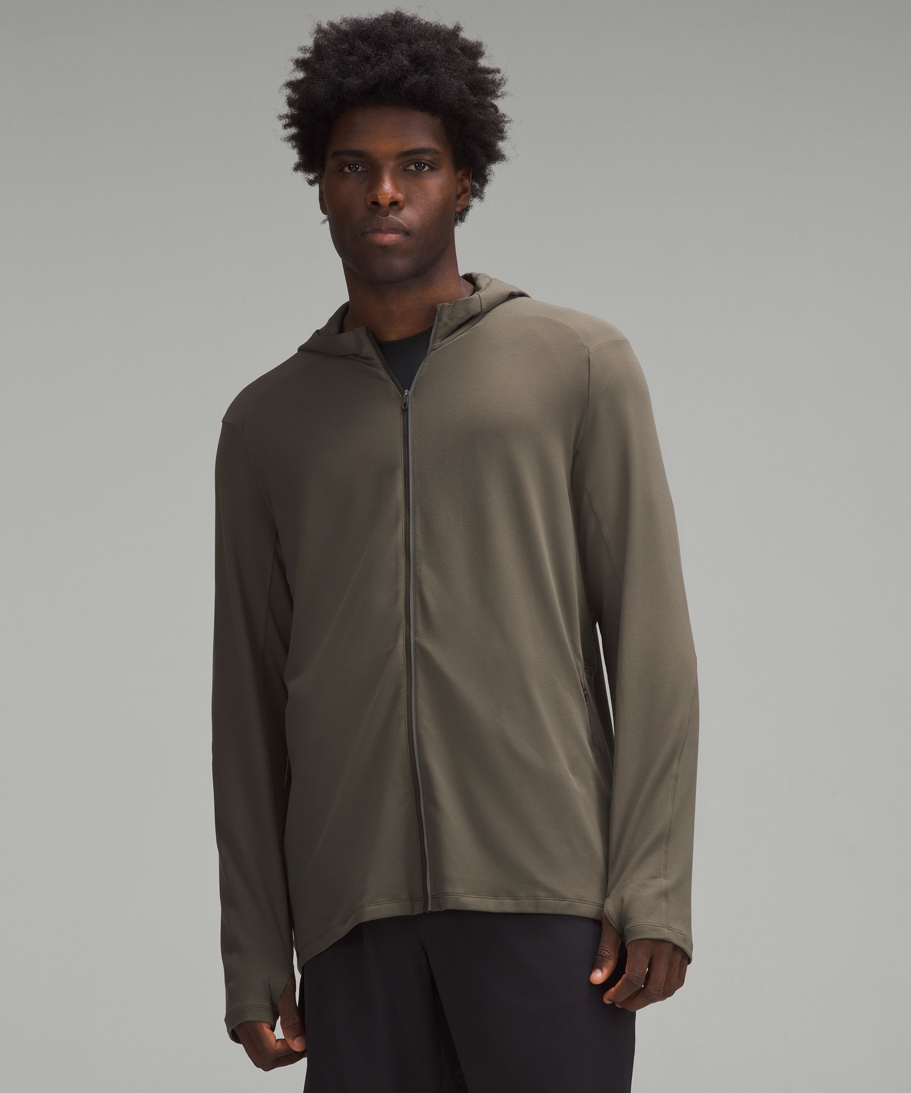 Lululemon athletica Nulux Running Half-Zip *Iridescent, Men's Hoodies &  Sweatshirts