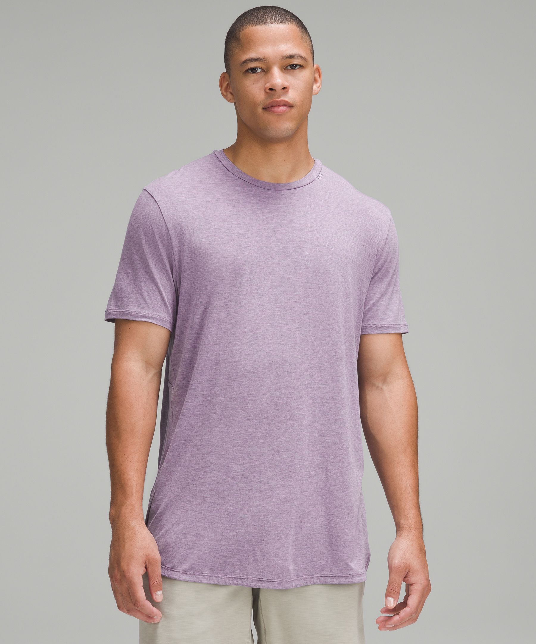 Lululemon Balancer Short-sleeve Shirt In Violet