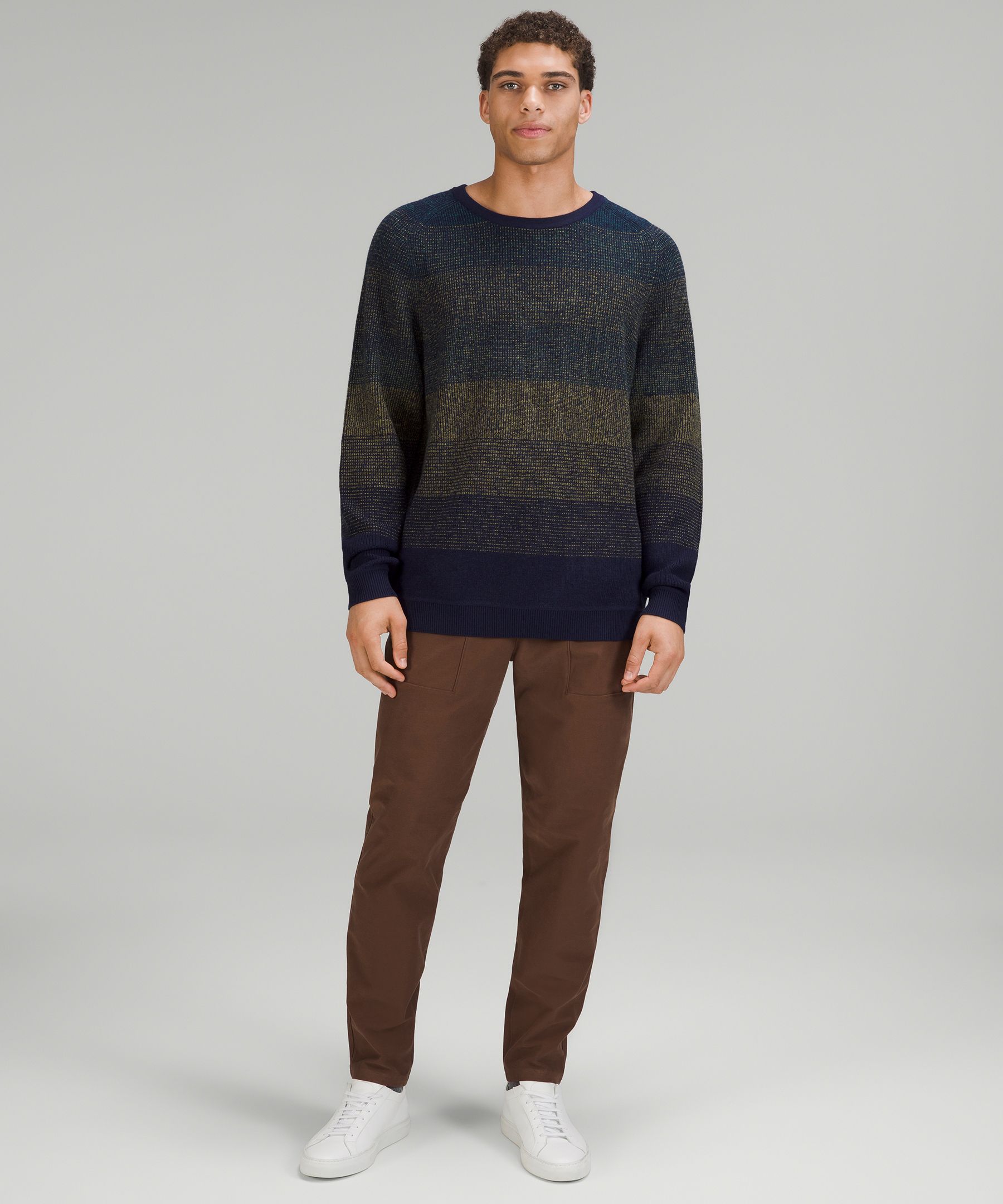 Lululemon + Textured Knit Crewneck Sweater