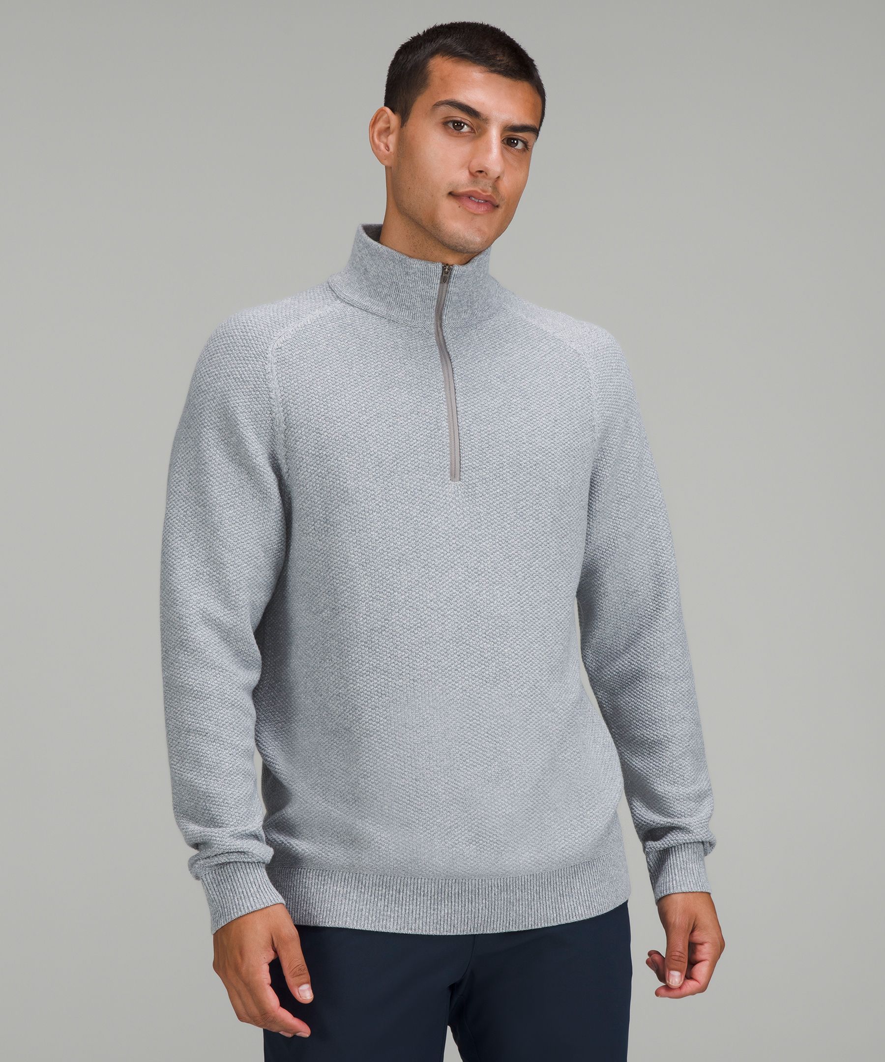 Textured Knit Half-Zip Sweater | Lululemon UK