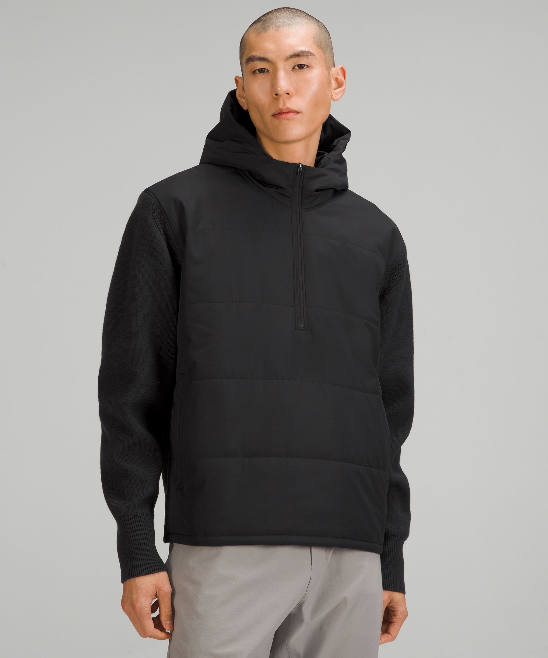 Water-Repellent Half-Zip Hooded Sweater | Lululemon FR