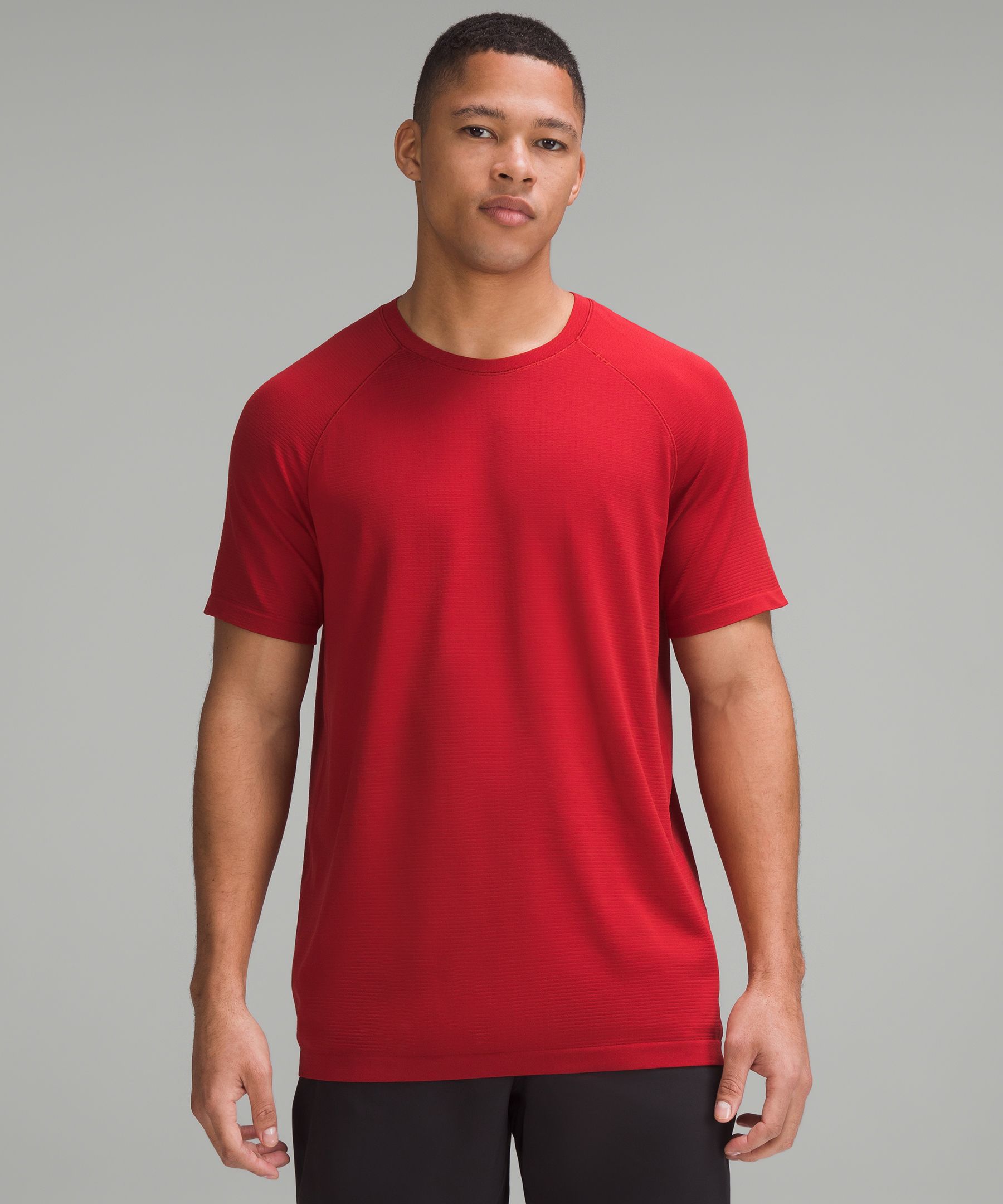 Running Short Sleeve T-Shirt - Boston Route | Red, AS, Unisex | Gone for A Run