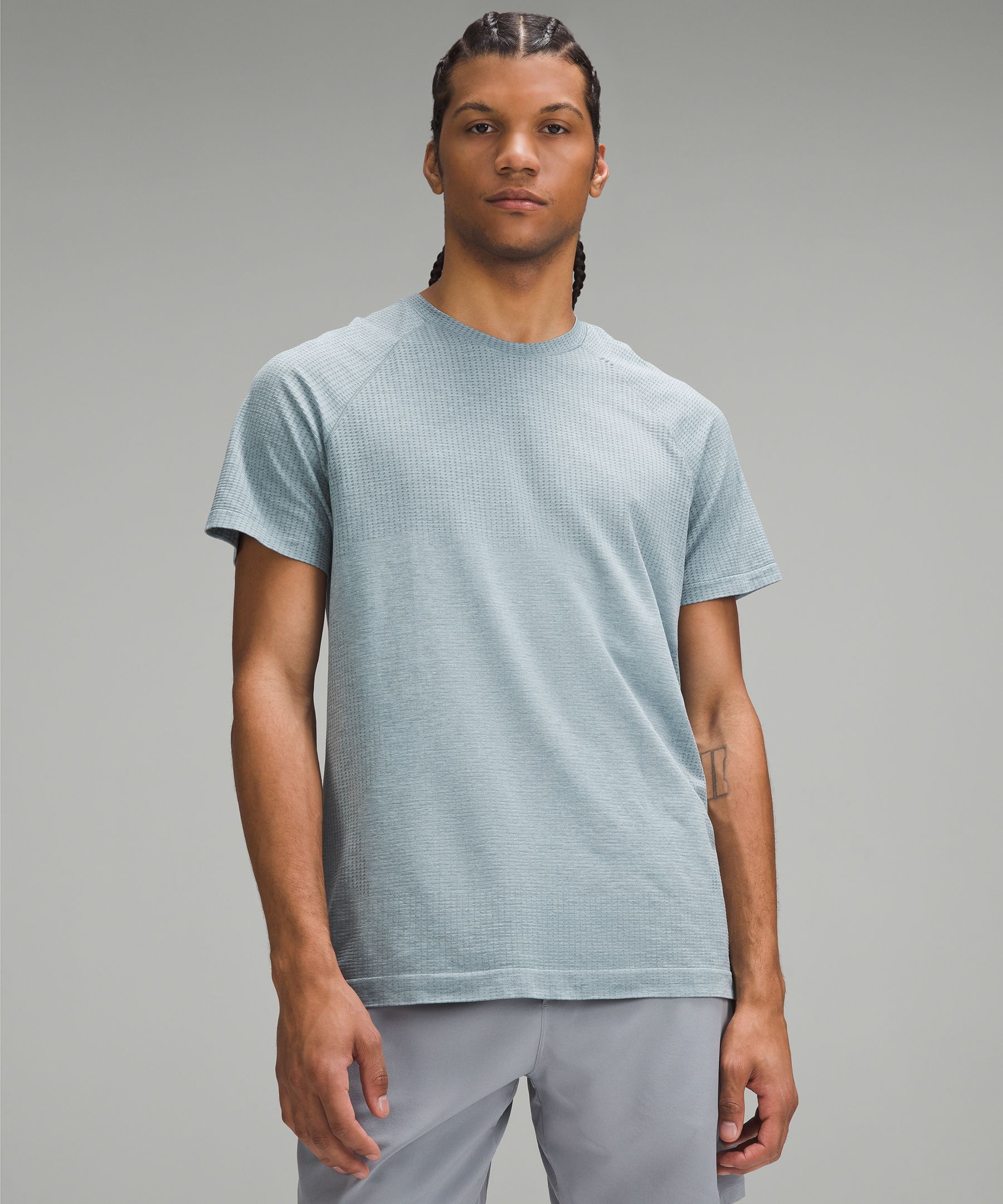 Lululemon Swiftly Tech Short Sleeve Shirt 2.0 In Mineral Blue