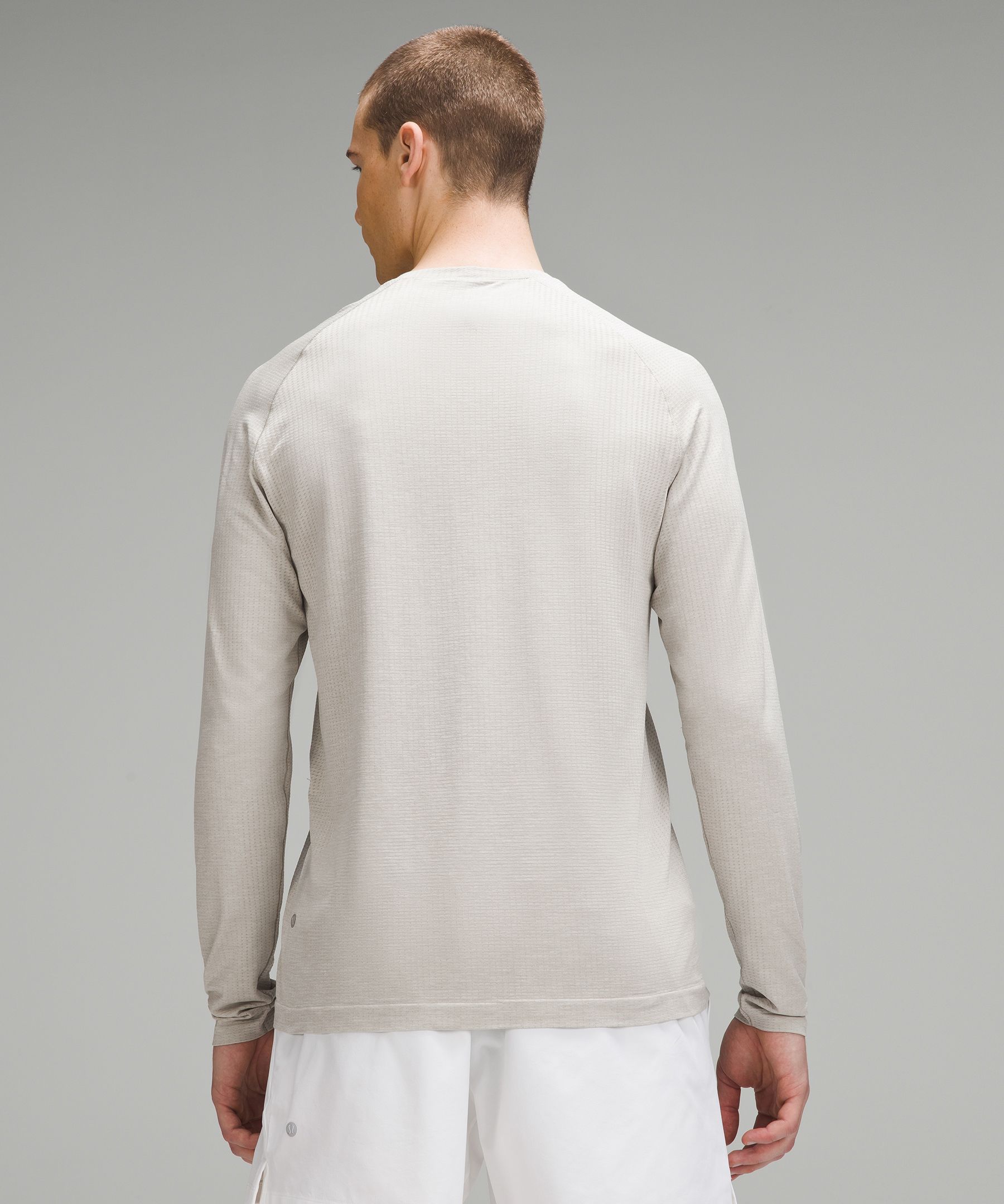 lululemon VENT TECH - Long sleeved top - slate/white/grey - Zalando.de