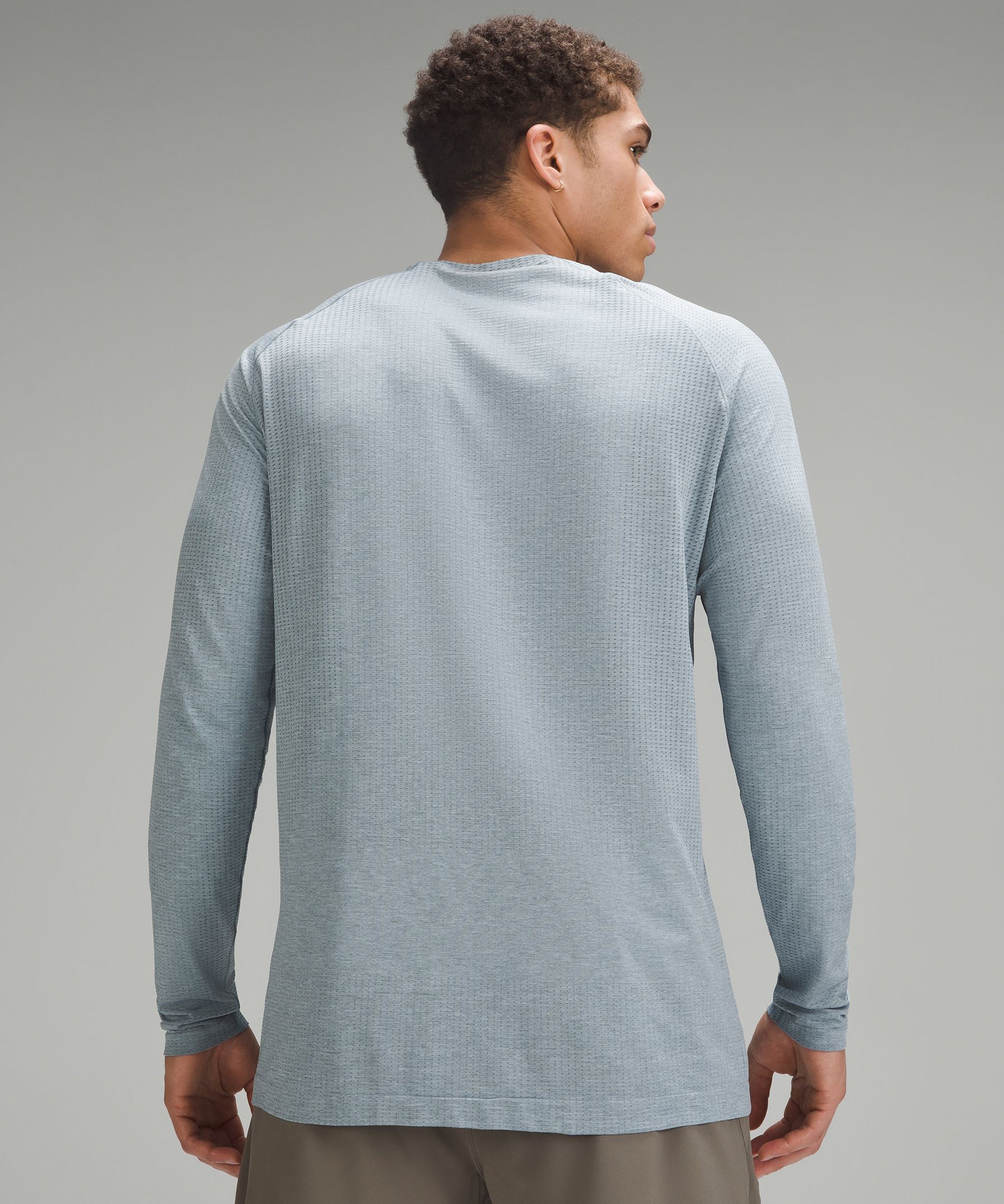 Grey Metal Vent Tech jersey sweatshirt, Lululemon
