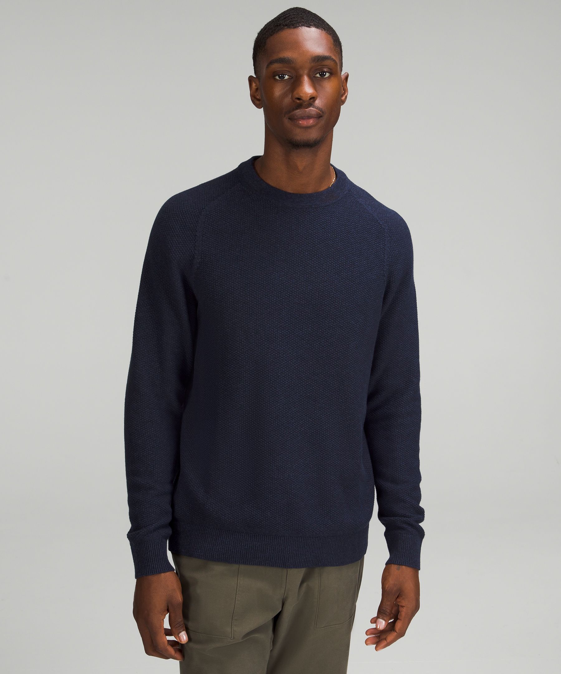 Textured Knit Crewneck Sweater | Lululemon UK