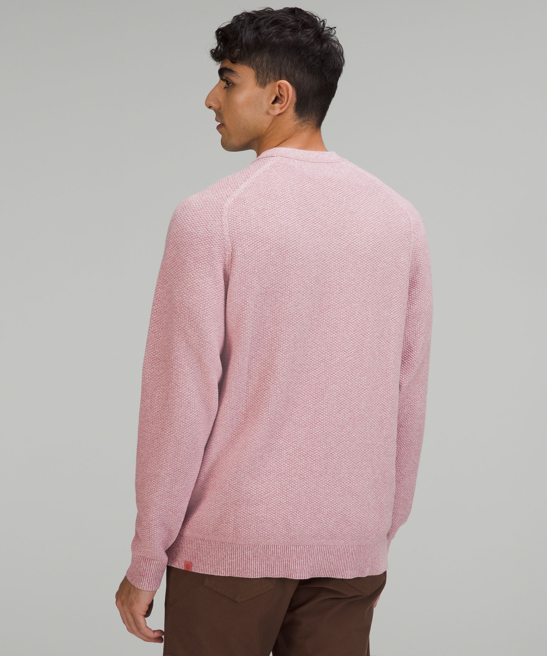 Textured Knit Crewneck Sweater Lululemon UK