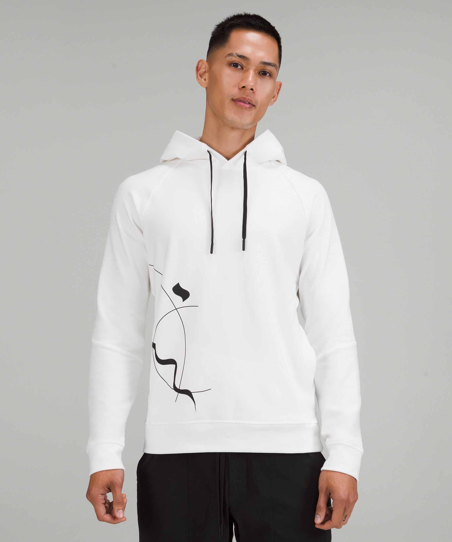 Lululemon Team Canada City Sweat Pullover Hoodie Cpc Logo In White